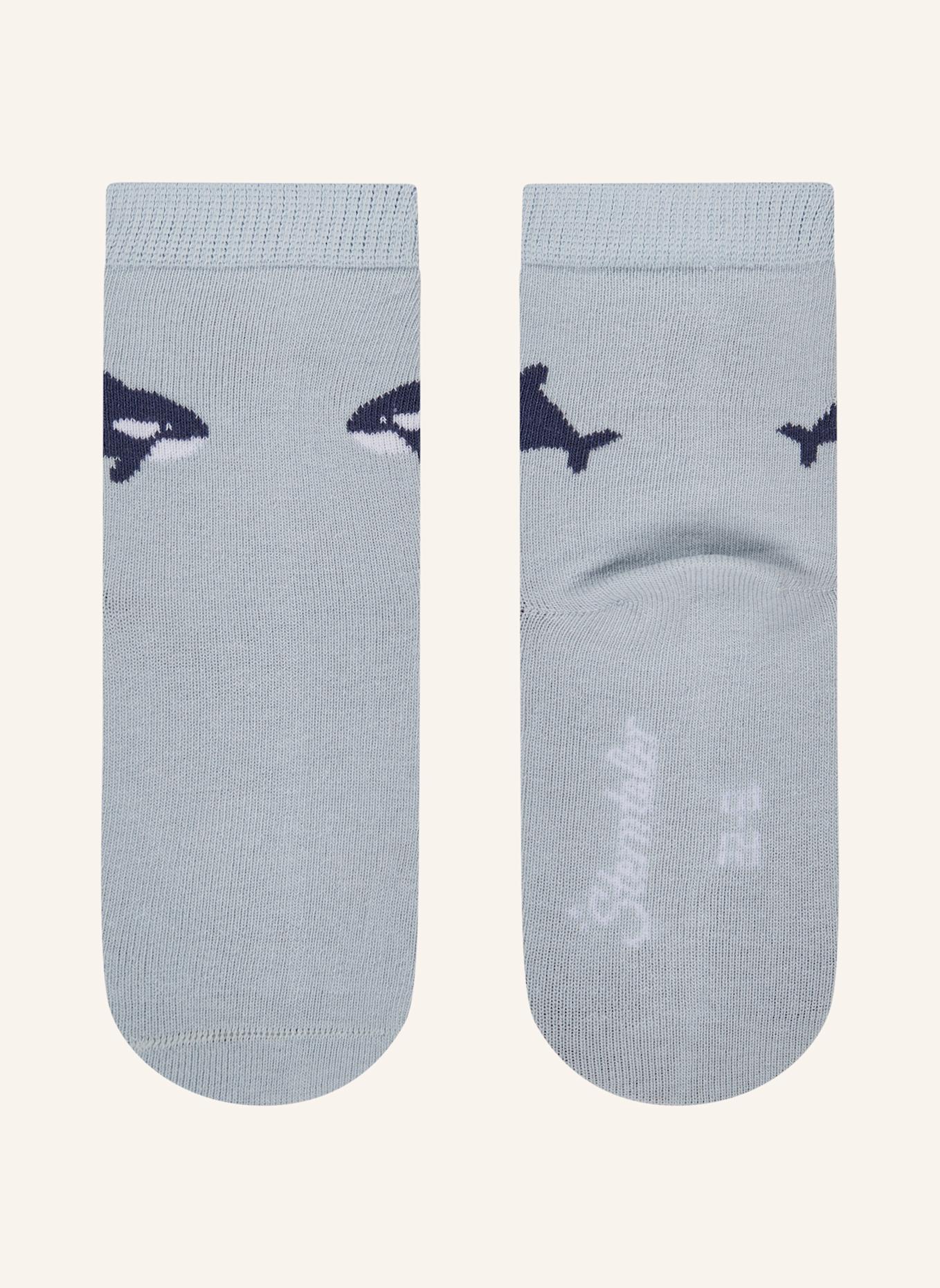 Sterntaler Socken 3er-Pack Wal: BLAU