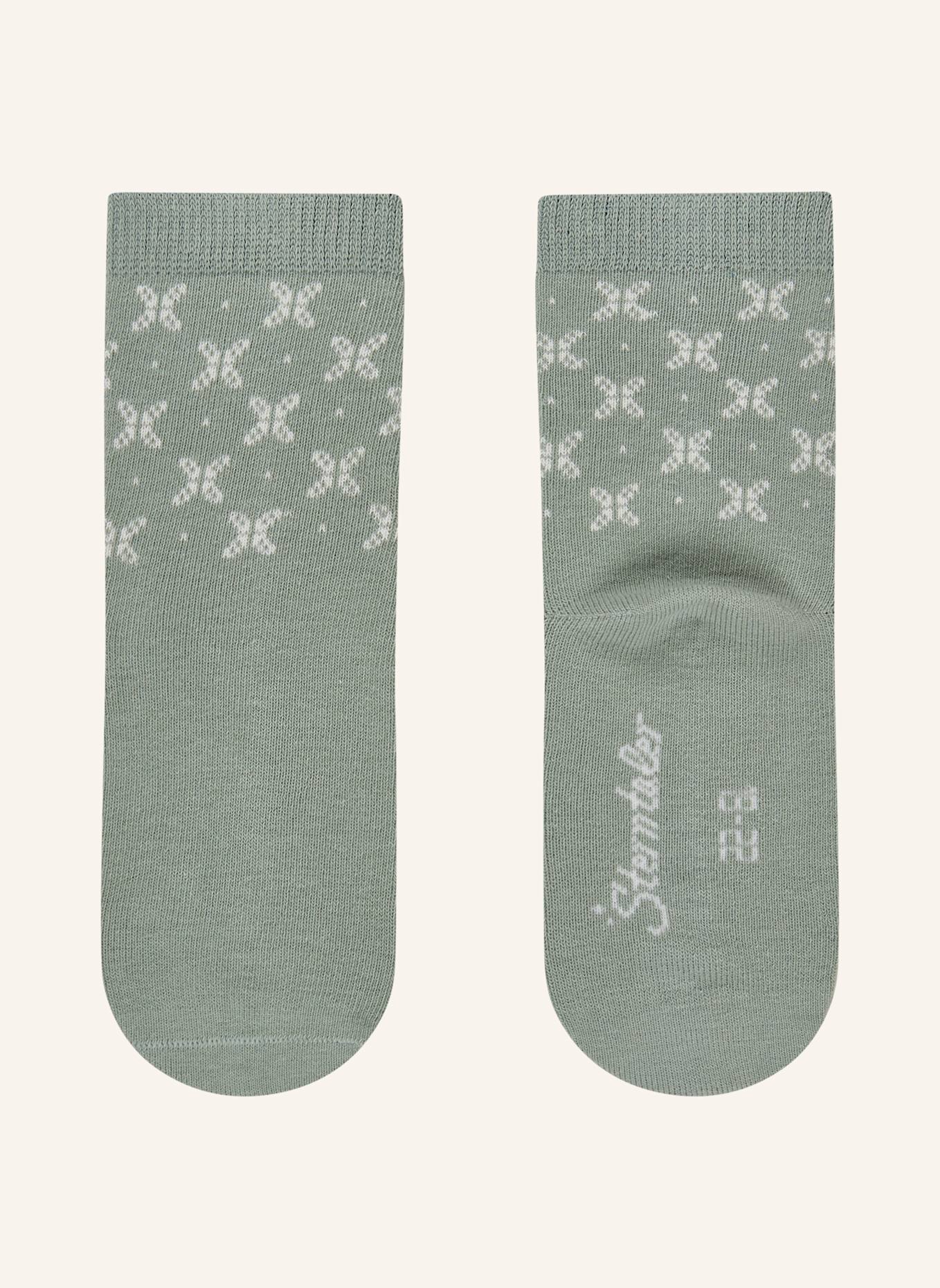 Sterntaler Socken 4er-Pack Rippe: BEIGE