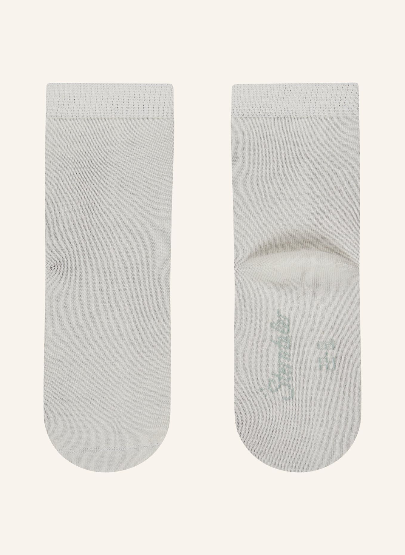 Sterntaler Socken 4er-Pack Rippe: BEIGE