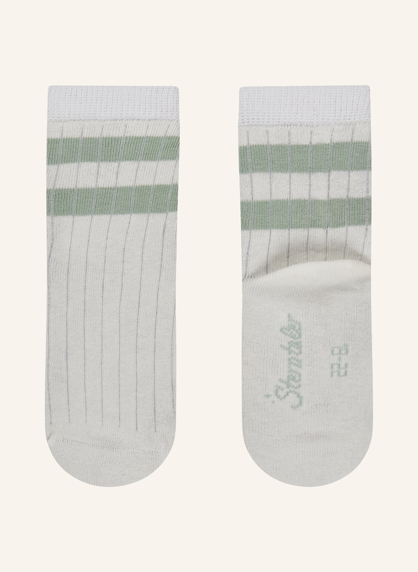 Sterntaler Socken 4er-Pack Rippe: BEIGE