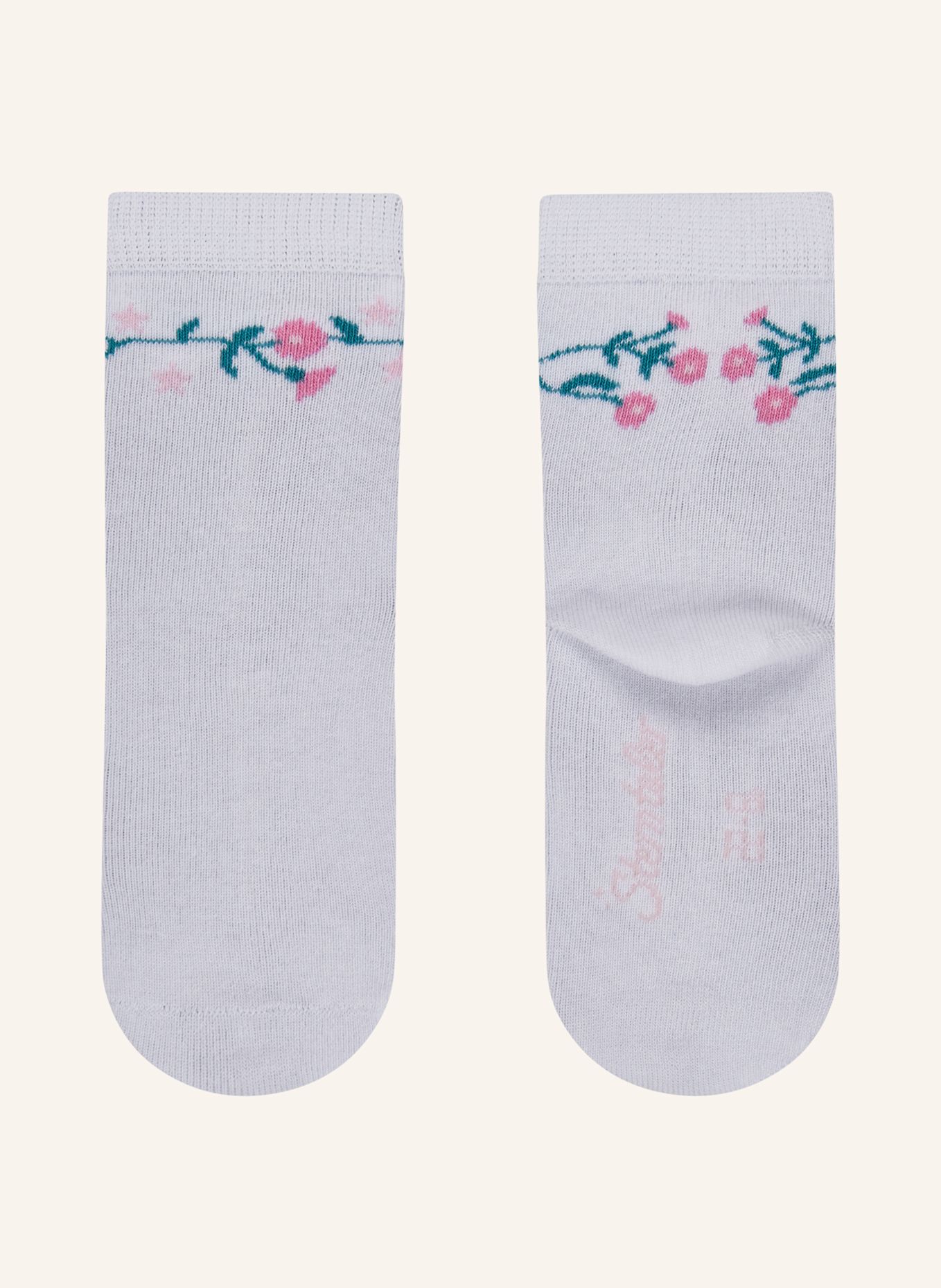 Sterntaler Socken 6er-Pack Blumen: WEISS