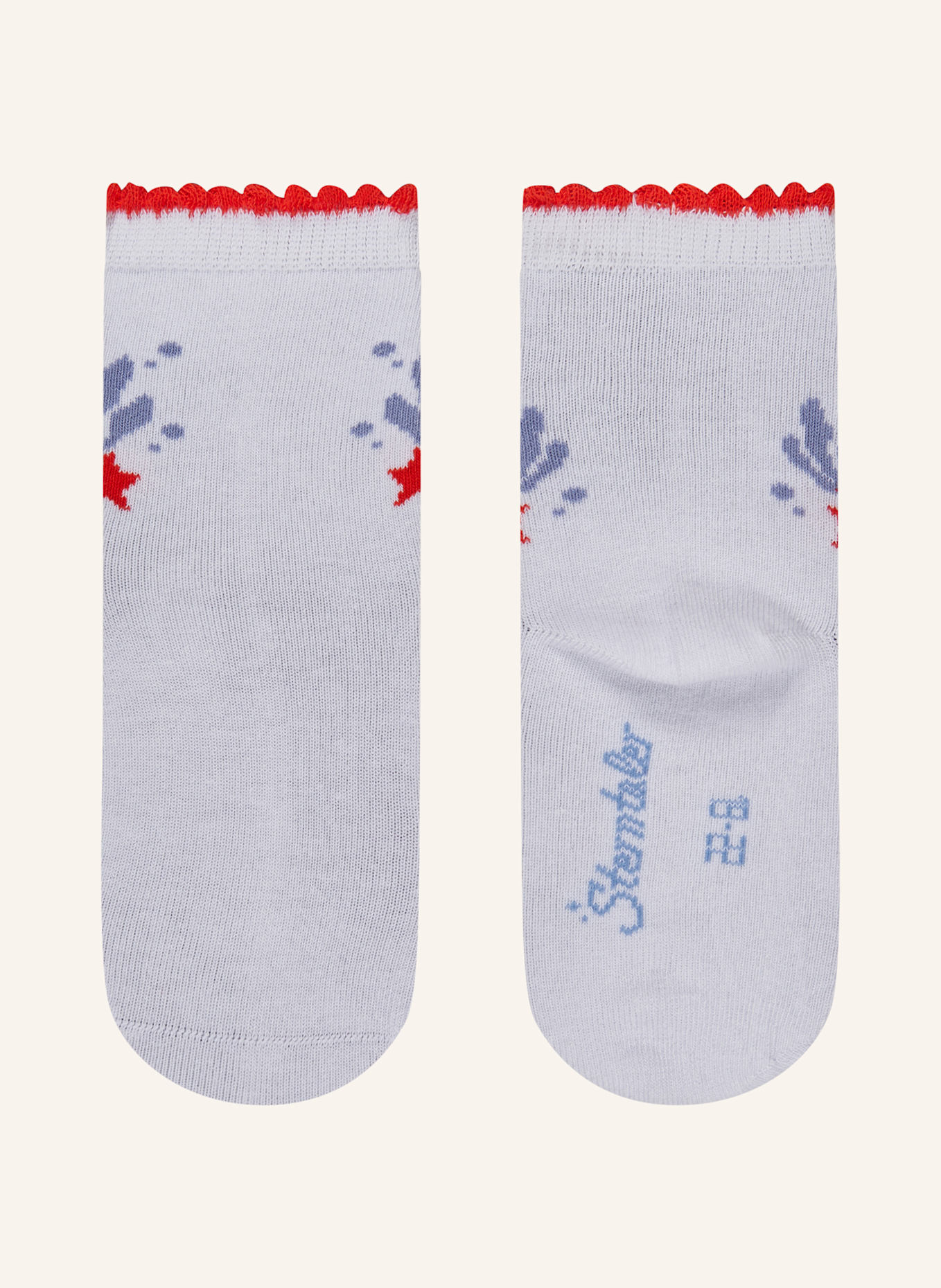 Sterntaler Socken 6er-Pack Seepferdchen: WEISS