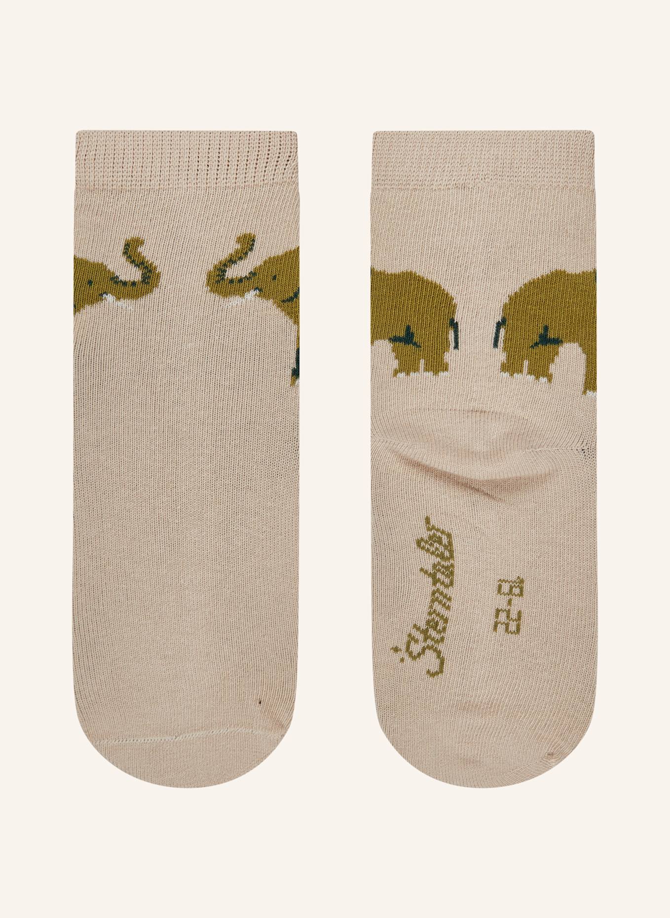 Sterntaler Socken 6er-Pack Elefant: BEIGE