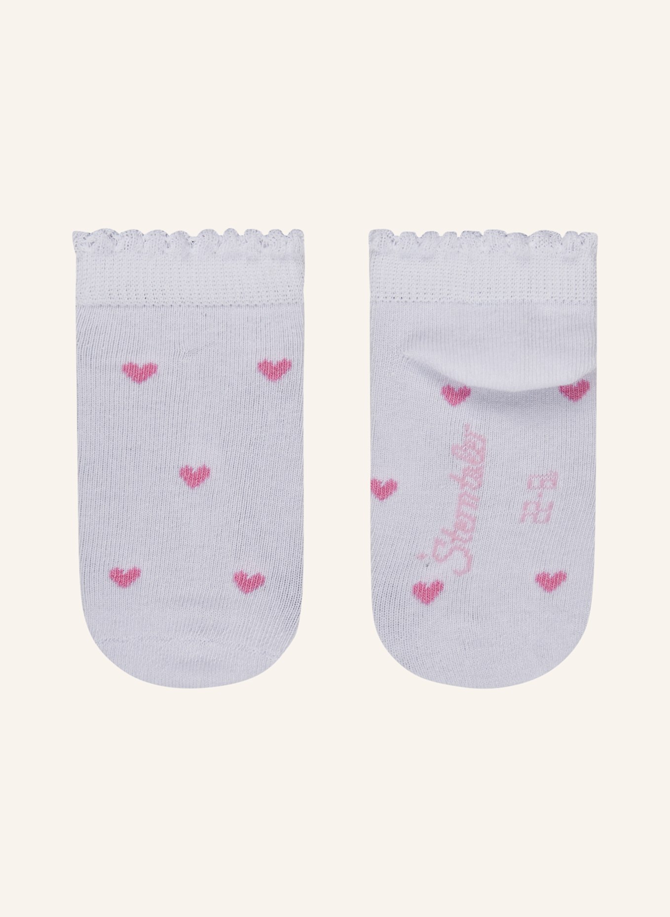 Sterntaler Sneaker Socken 3er-Pack Zebra: ROSA