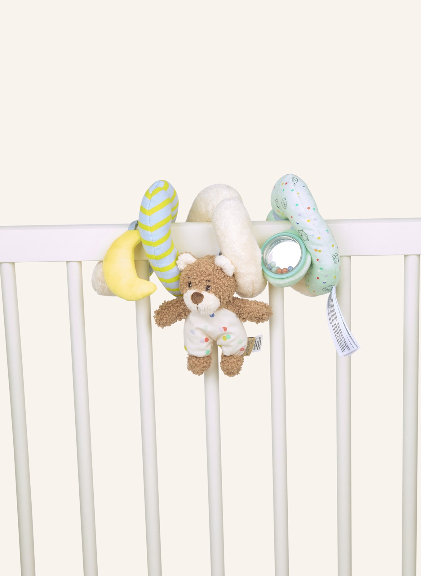 Sterntaler Spielzeugspirale BÄR Bo: WEISS