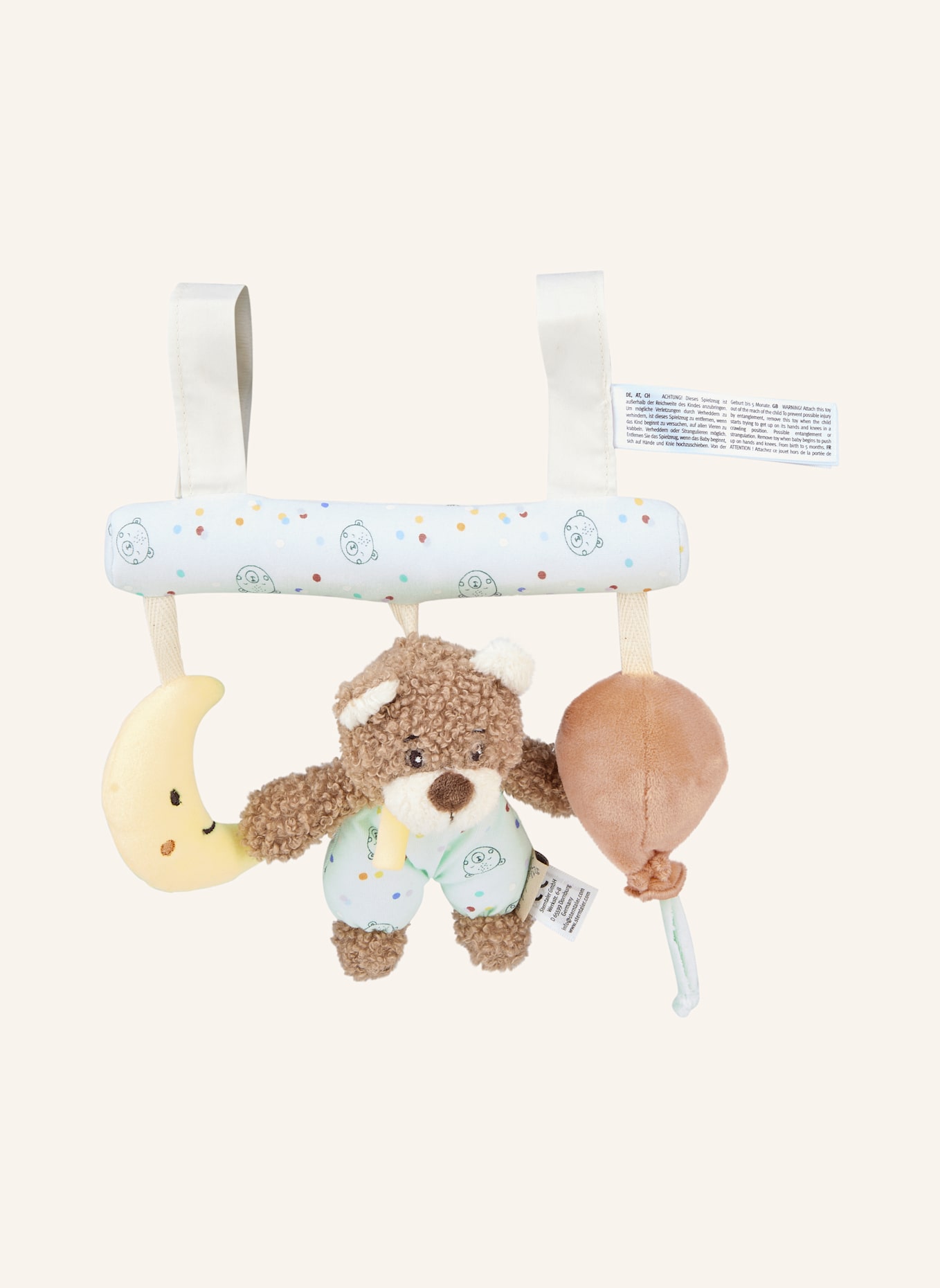 Sterntaler Spielzeug zum Aufhängen BÄR Bo: HELLGRÜN