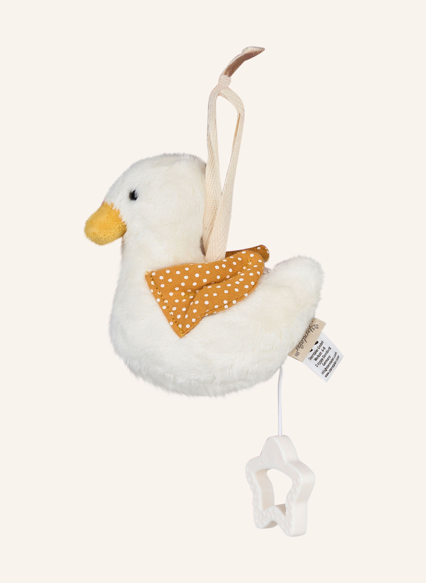 Sterntaler Spieluhr S Ente: WEISS