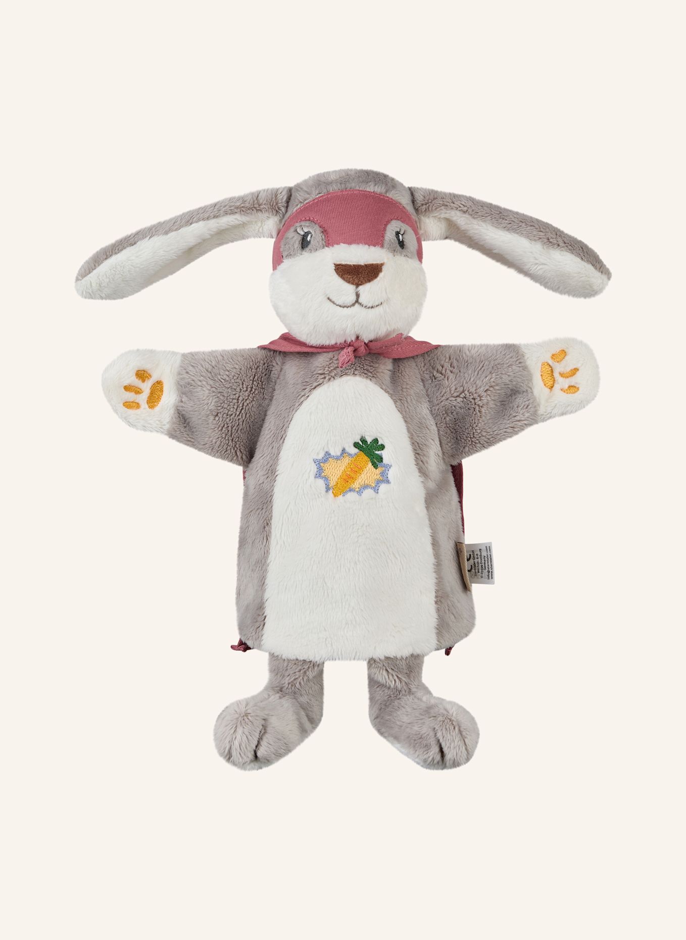 Sterntaler Handpuppe Superhase: GRAU