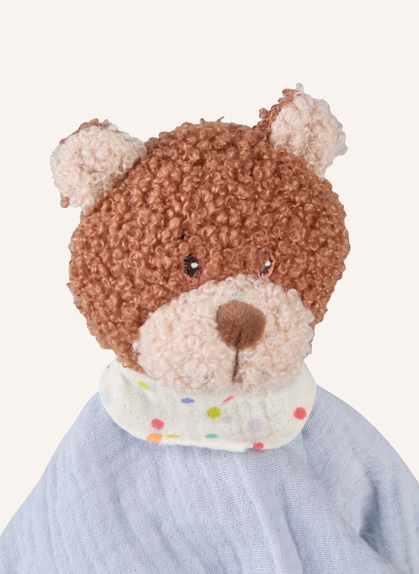 Sterntaler Schmusetuch S BÄR Bob: HELLBLAU