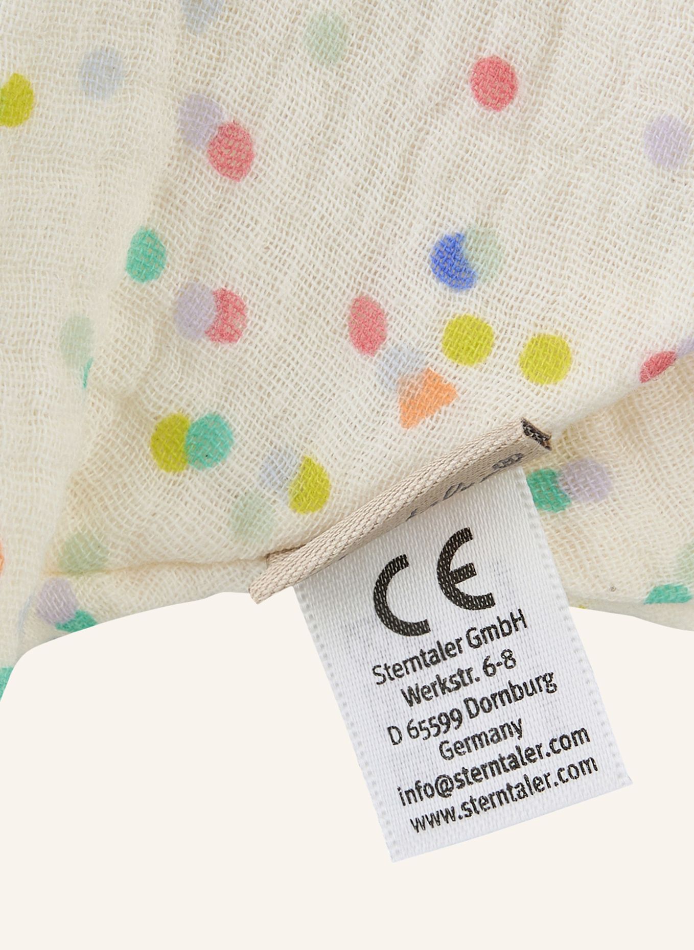 Sterntaler Schmusetuch S BÄR Bo: BEIGE