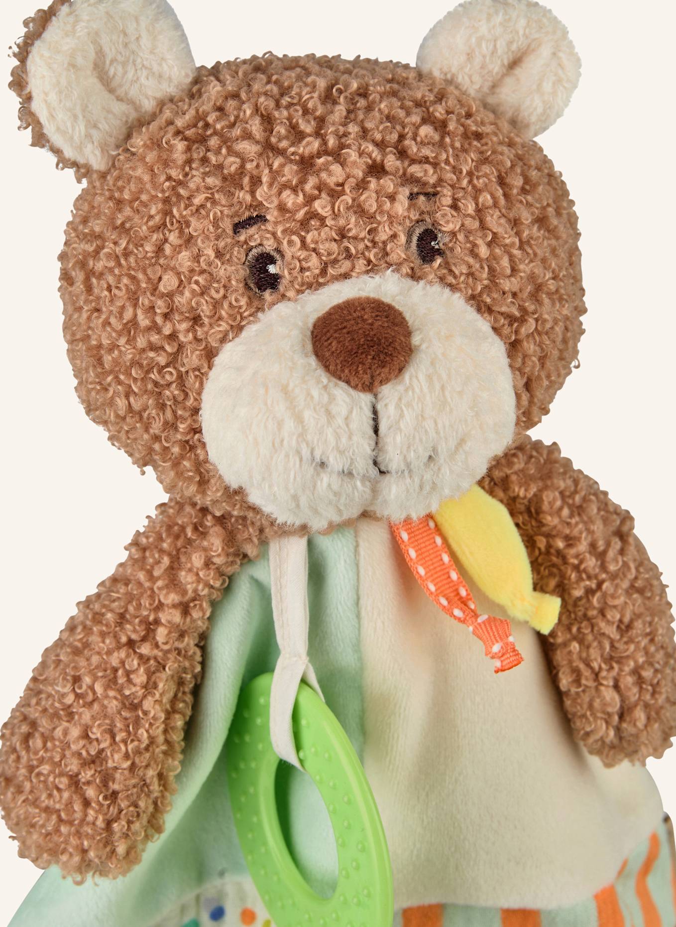 Sterntaler Schmusetuch M BÄR Bo: WEISS