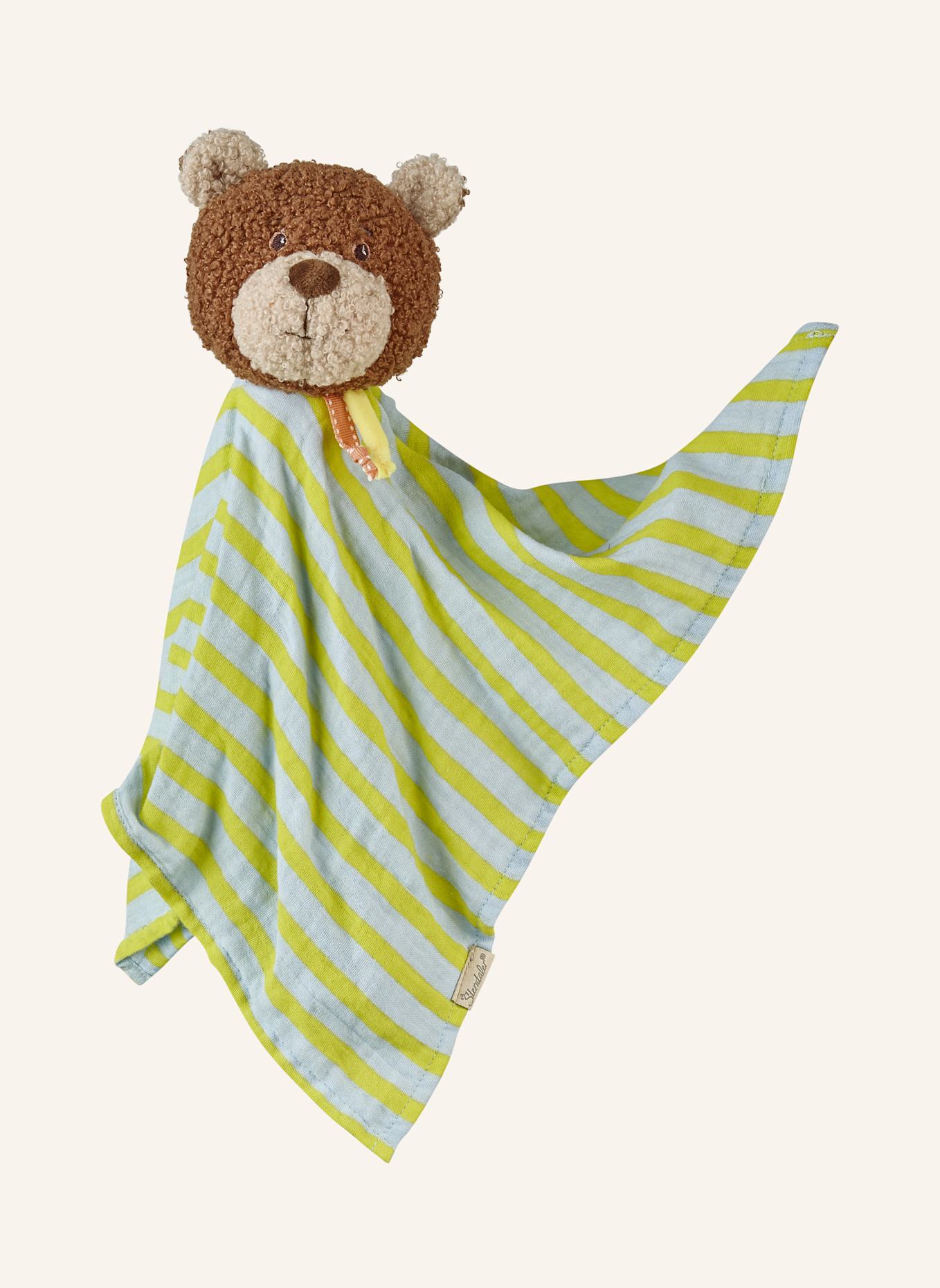 Sterntaler Schmusetuch L BÄR Bob: HELLBLAU