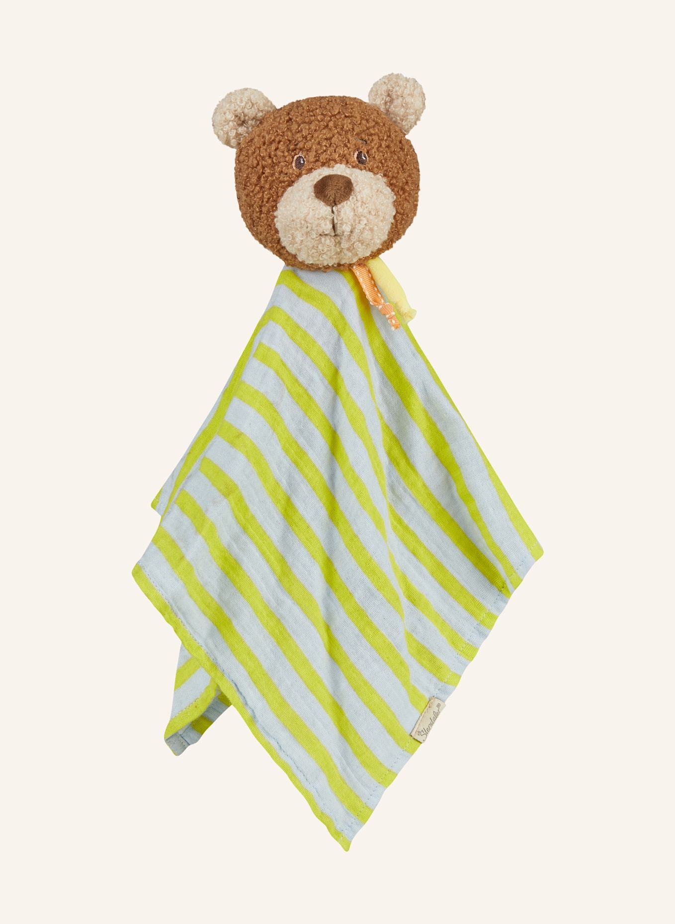 Sterntaler Schmusetuch L BÄR Bob: HELLBLAU