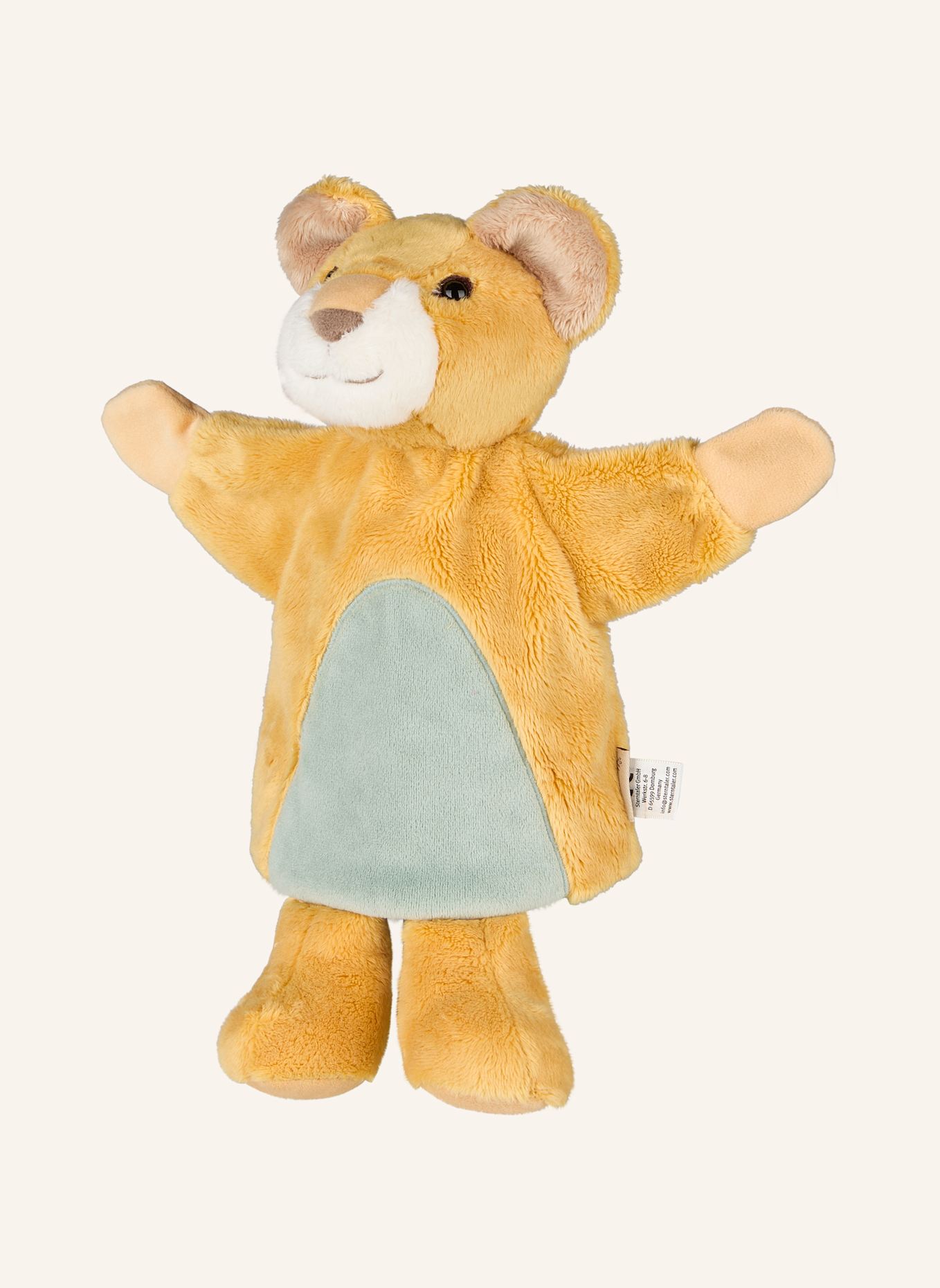 Sterntaler Handpuppe LÖWE Leo: GELB