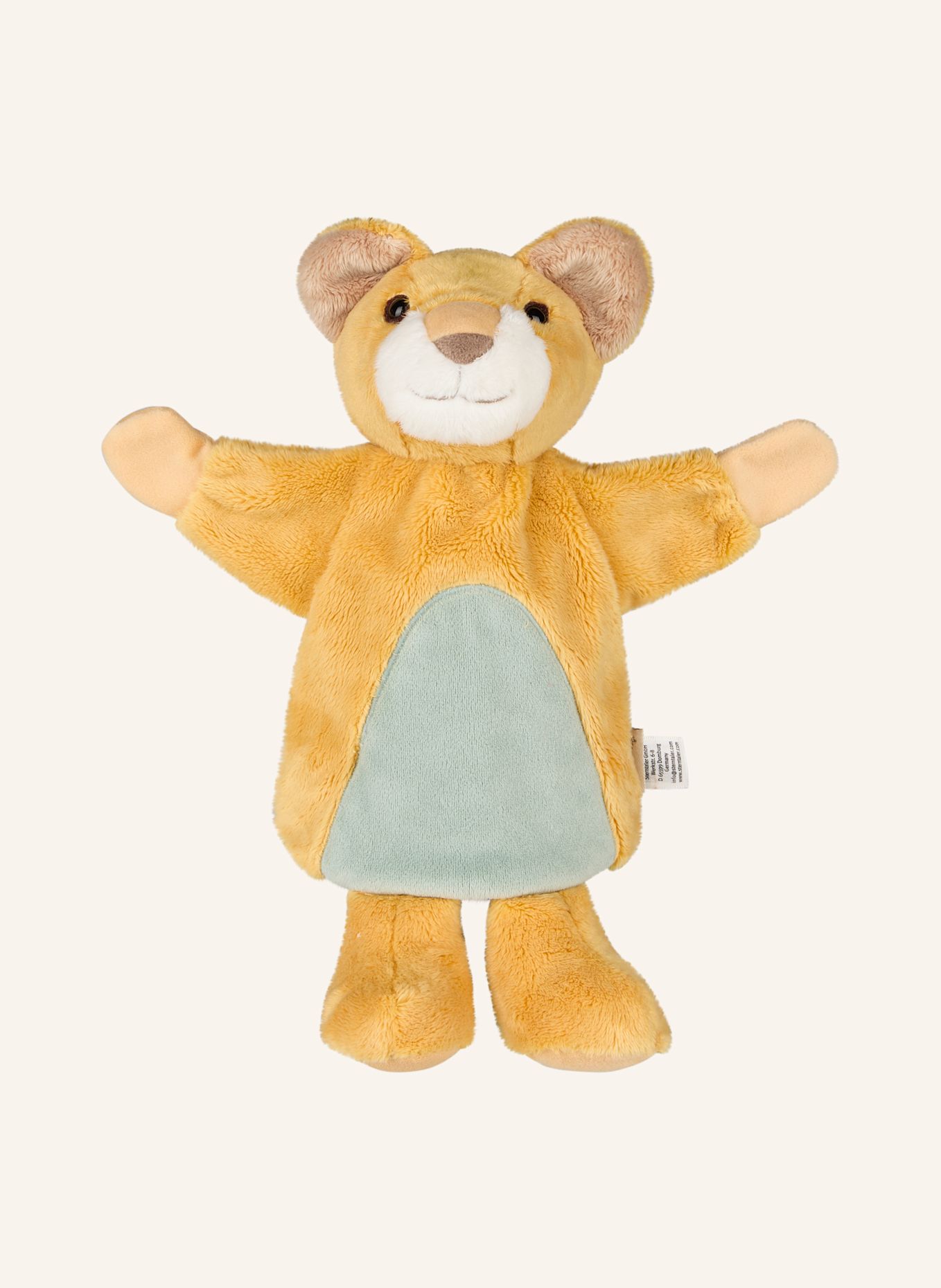Sterntaler Handpuppe LÖWE Leo: GELB