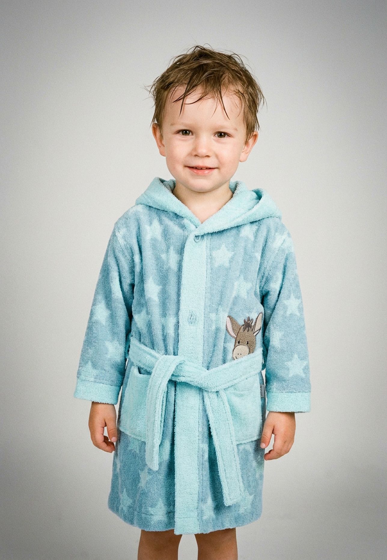 Sterntaler Bademantel Emmi: BLAU