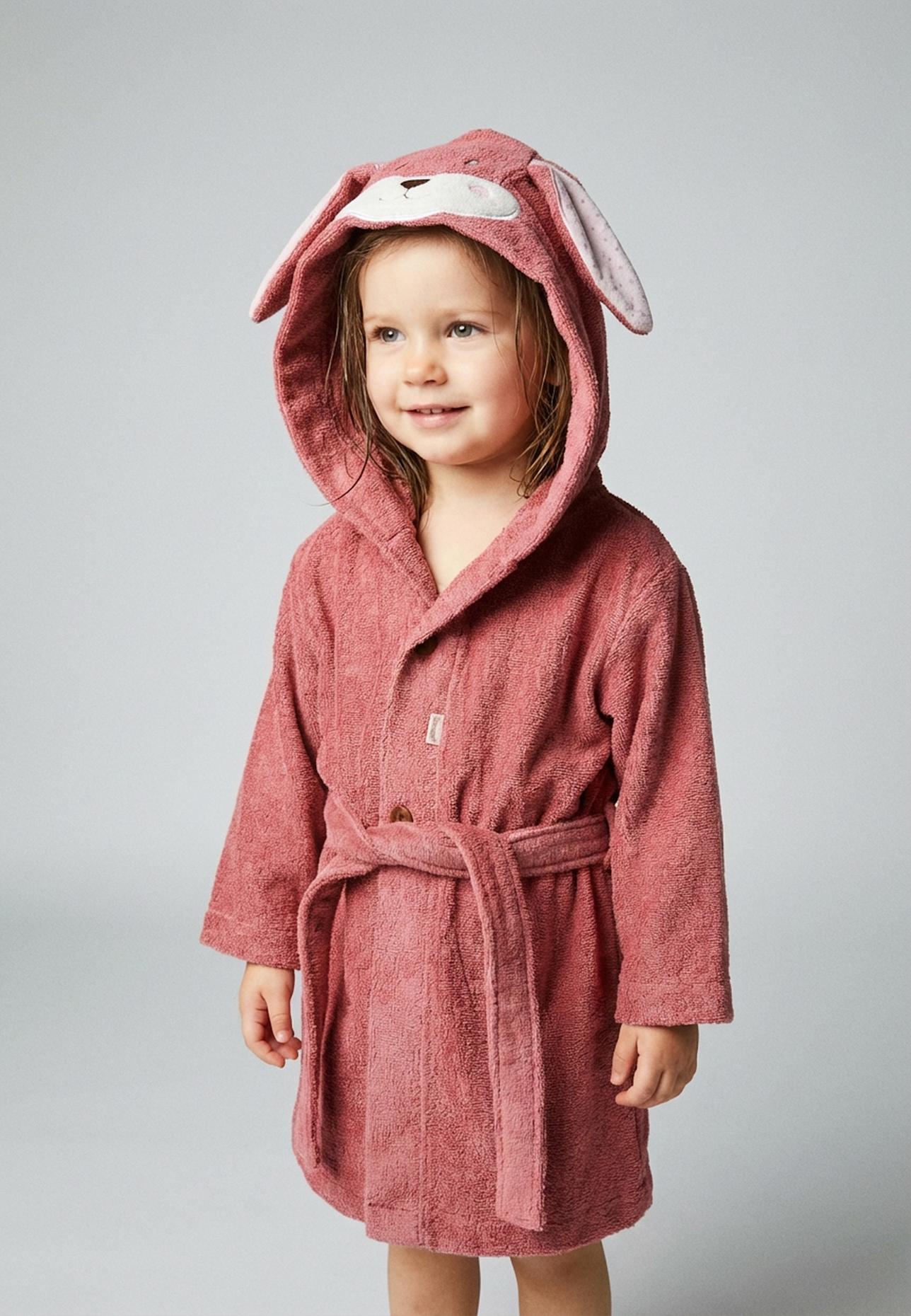 Sterntaler Bademantel Hanni: ROSA