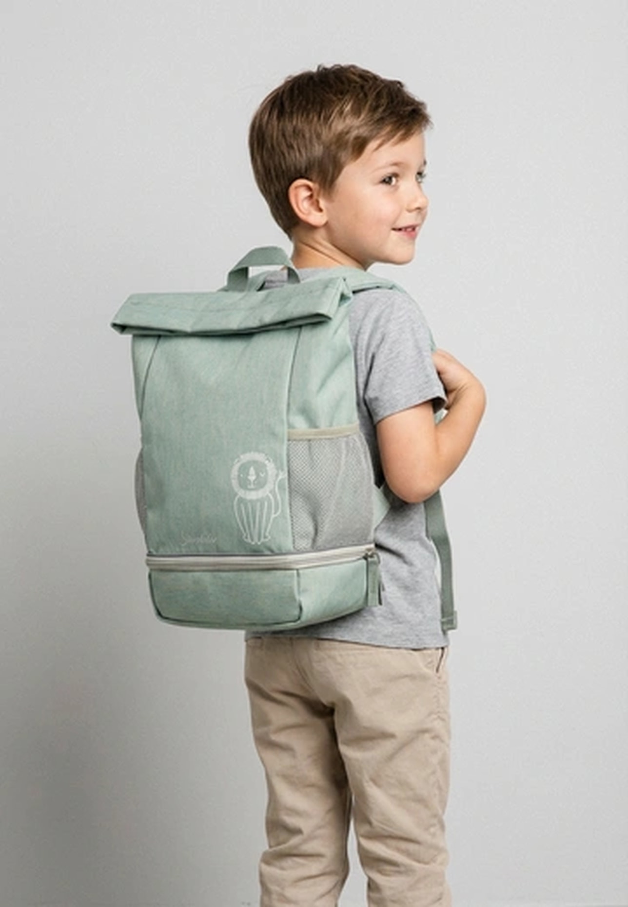 Sterntaler Kinderrucksack LÖWE Leo: GRÜN