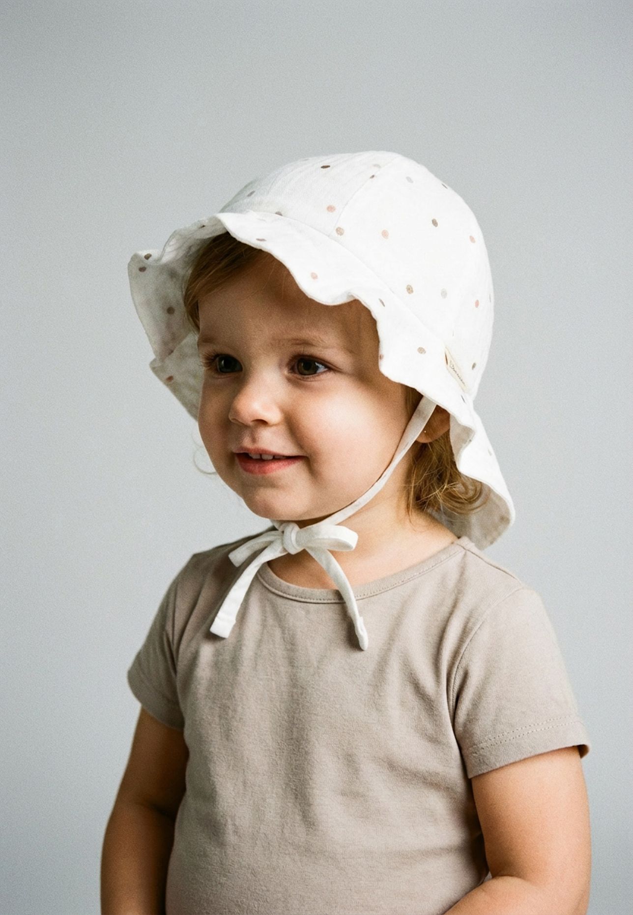 Sterntaler Sonnenhut Punkte: WEISS