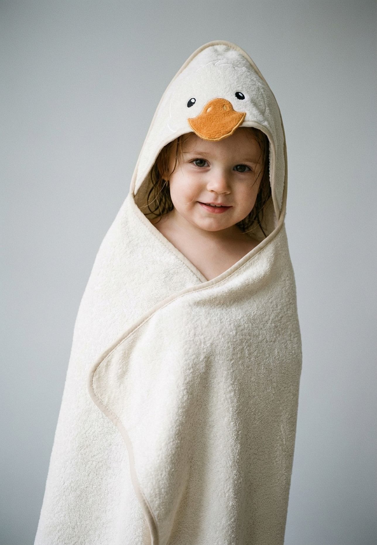 Sterntaler Motiv-Kapuzenbadetuch EDDA: BEIGE