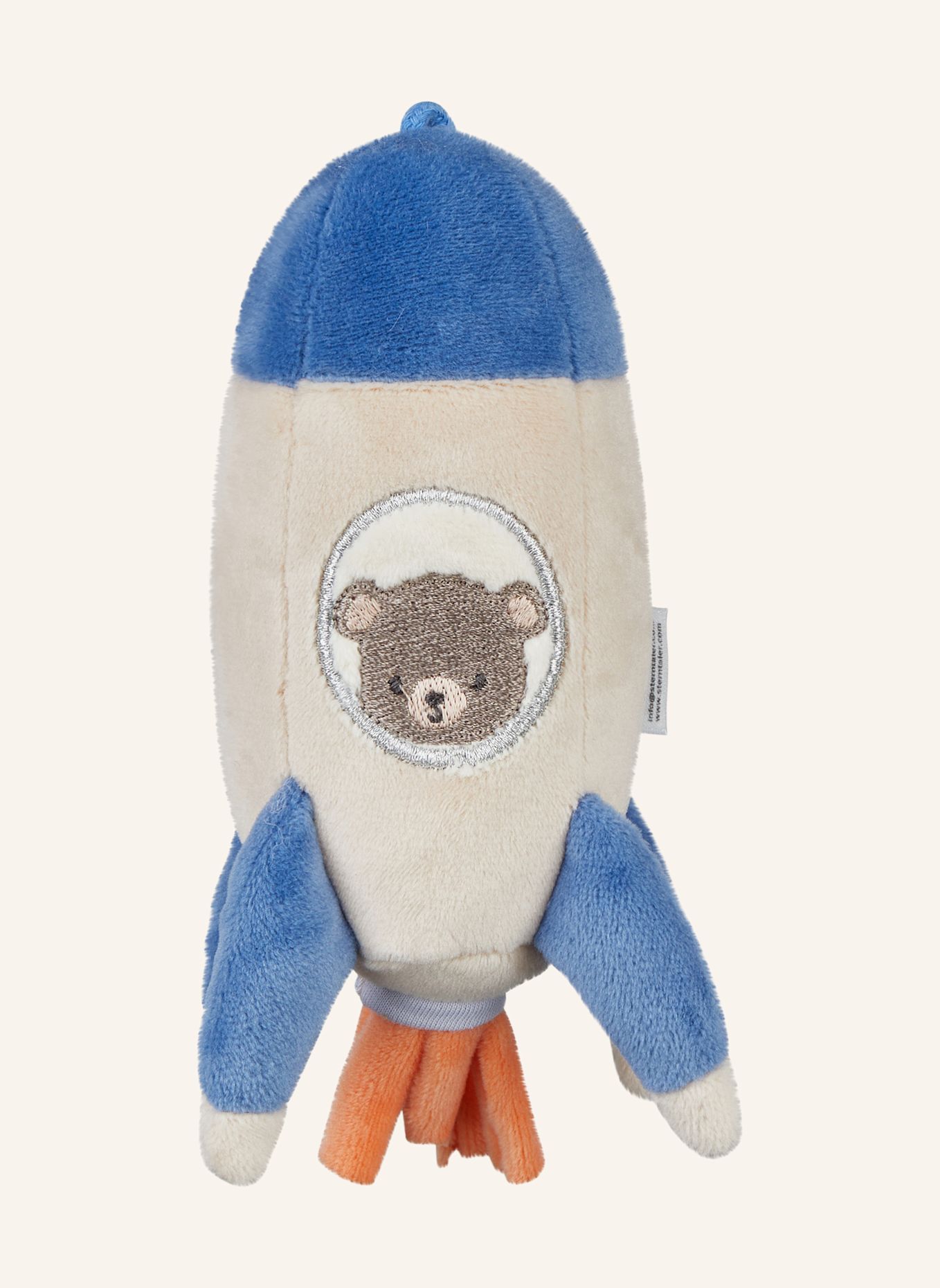 Sterntaler Kuscheltier S WELTRAUM Rakete: WEISS