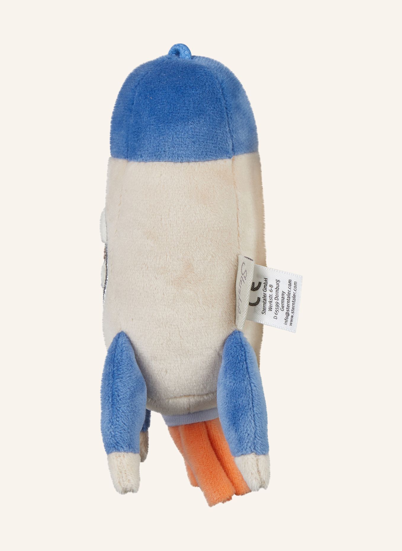 Sterntaler Kuscheltier S WELTRAUM Rakete: WEISS