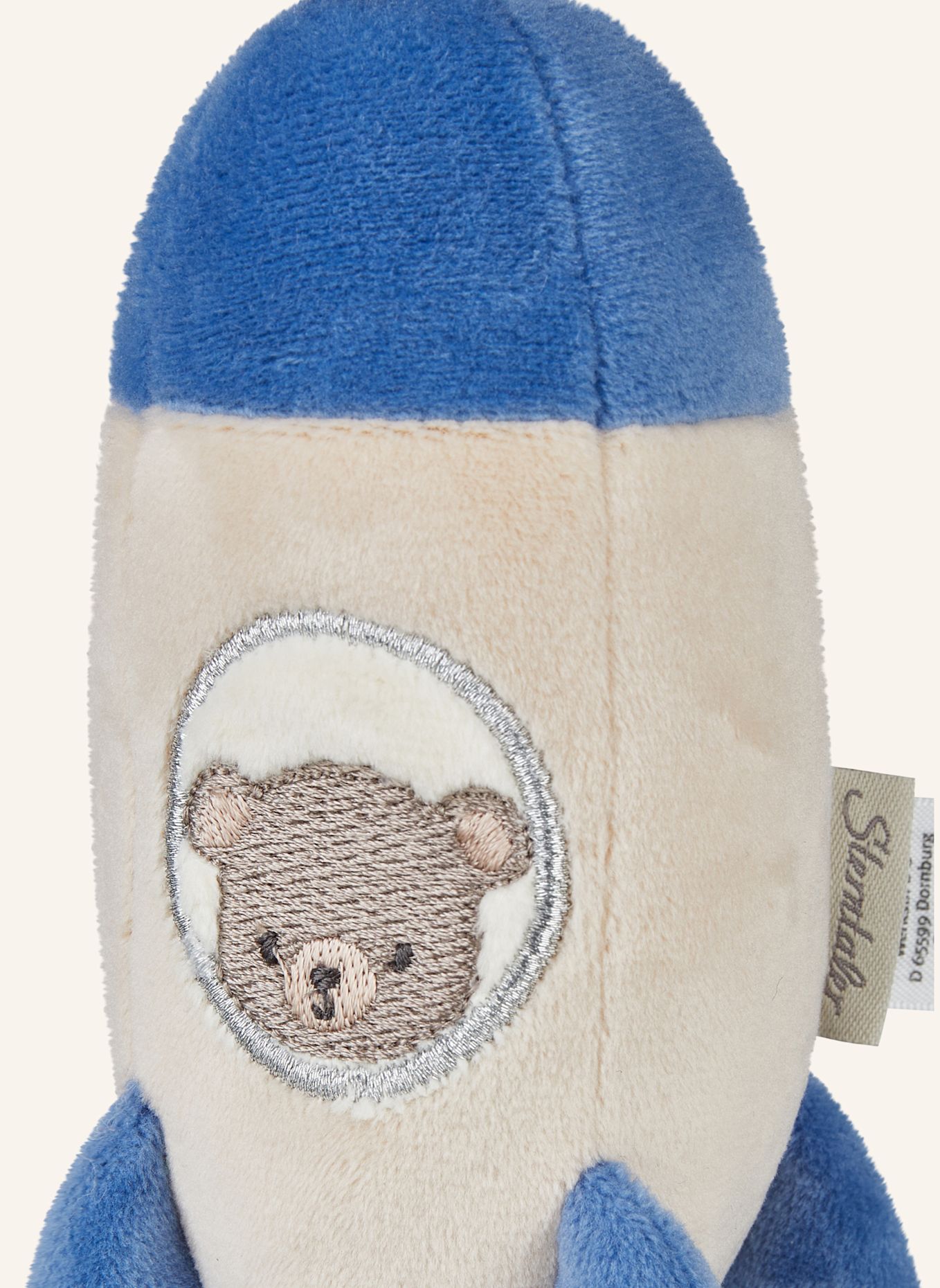 Sterntaler Kuscheltier S WELTRAUM Rakete: WEISS