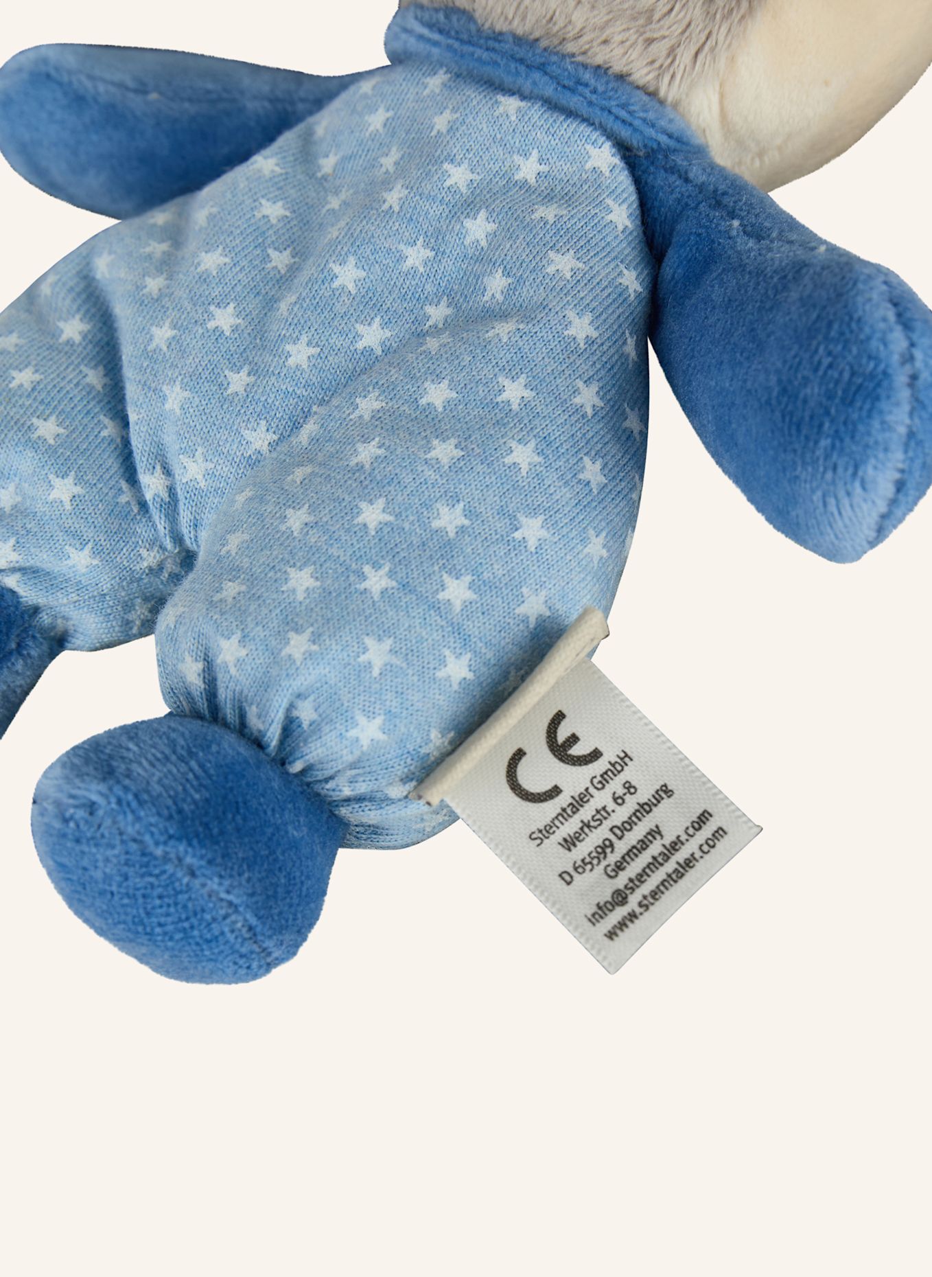 Sterntaler Kuscheltier S ESEL Cosmo Emmi: BLAU