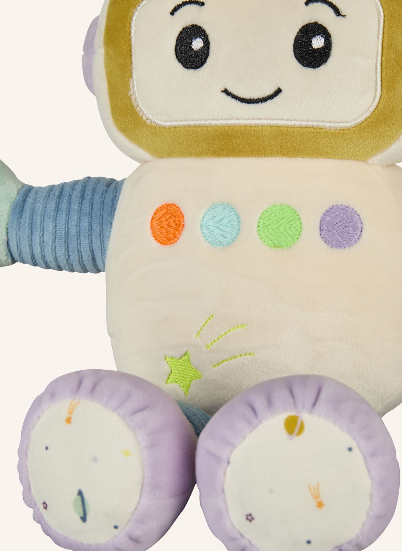 Sterntaler Nachtlicht mit Sound ROBOTER Robbie: WEISS