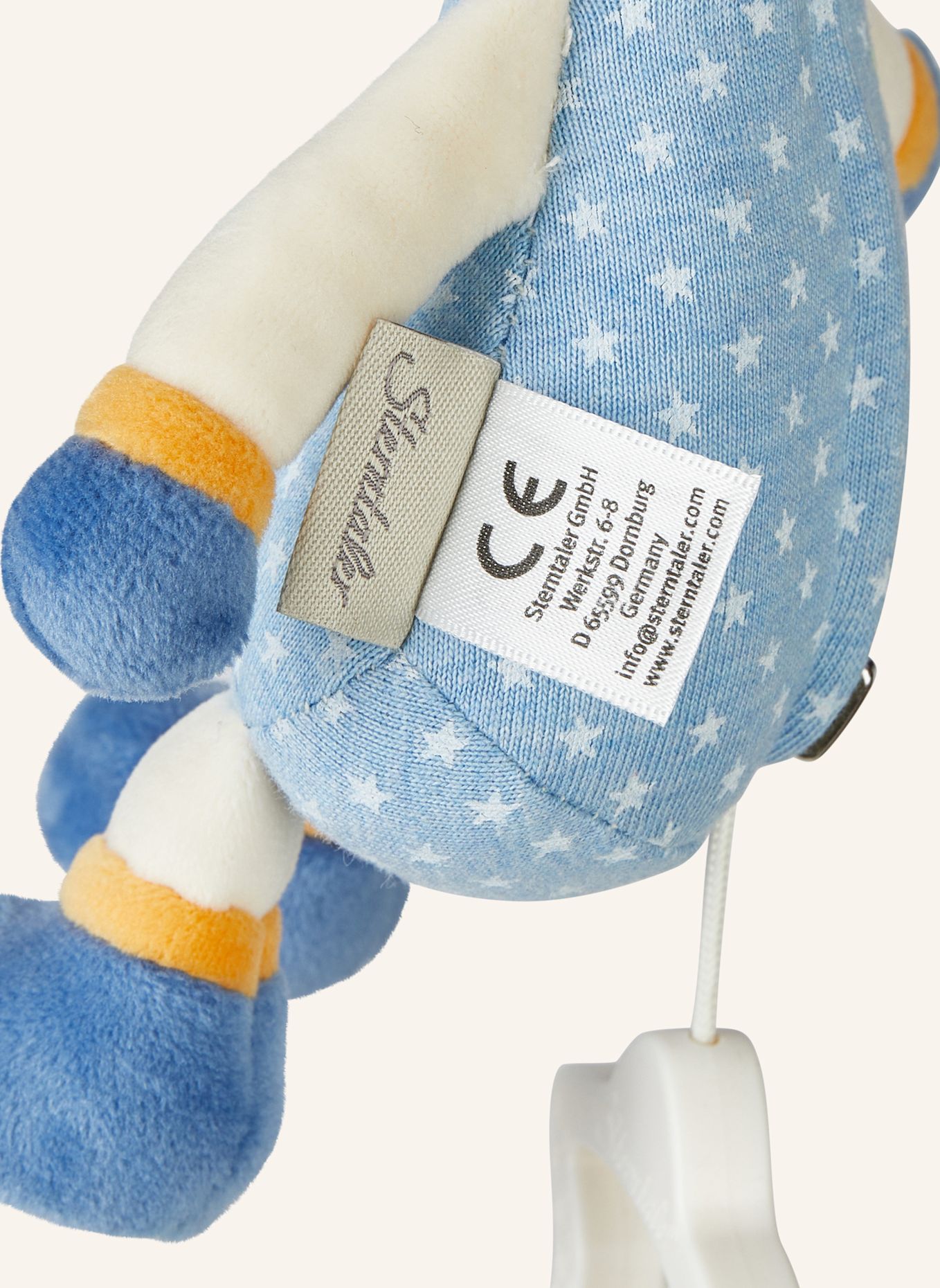 Sterntaler Spieluhr S ESEL Cosmo Emmi: BLAU