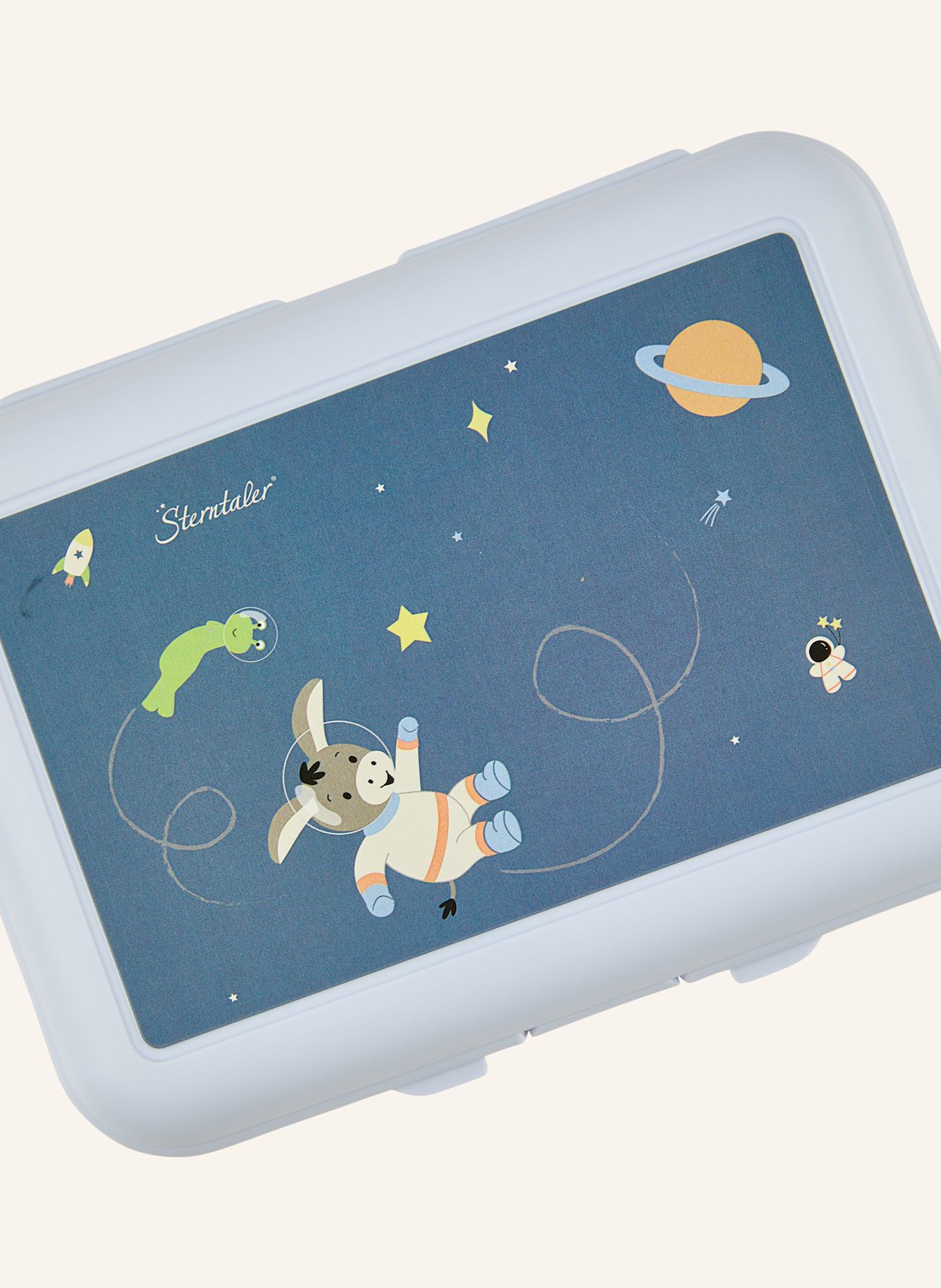 Sterntaler Kinderbrotdose WELTRAUM: HELLBLAU