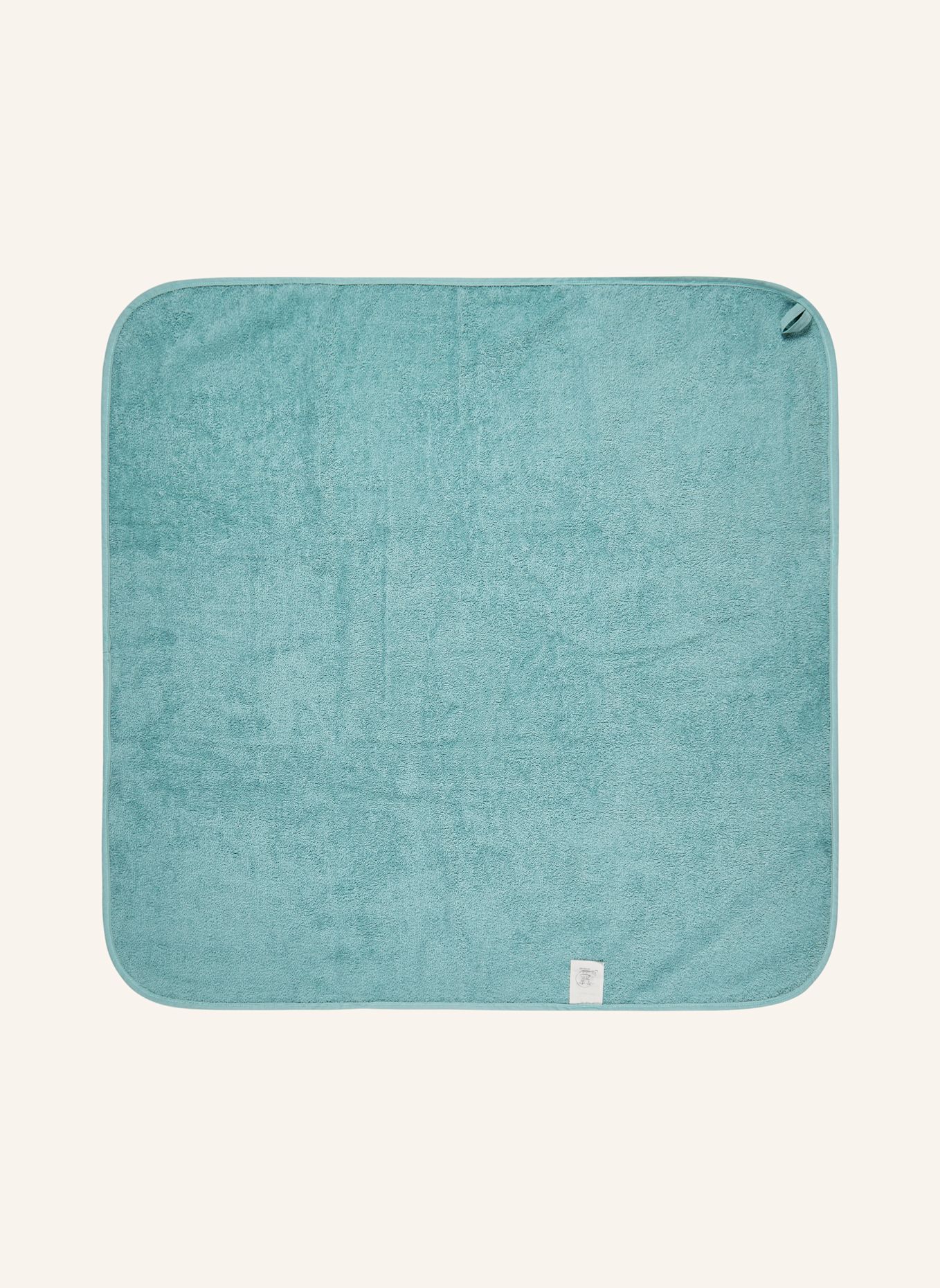 Sterntaler Kapuzenbadetuch 80x80 cm SCHILDKRÖTE Sally: HELLGRÜN