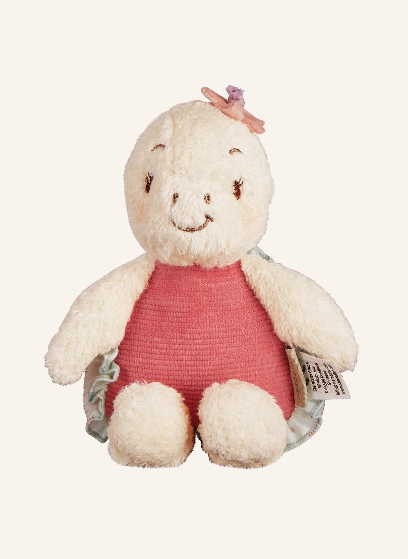 Sterntaler Kuscheltier S SCHILDKRÖTE Sally: ROSA