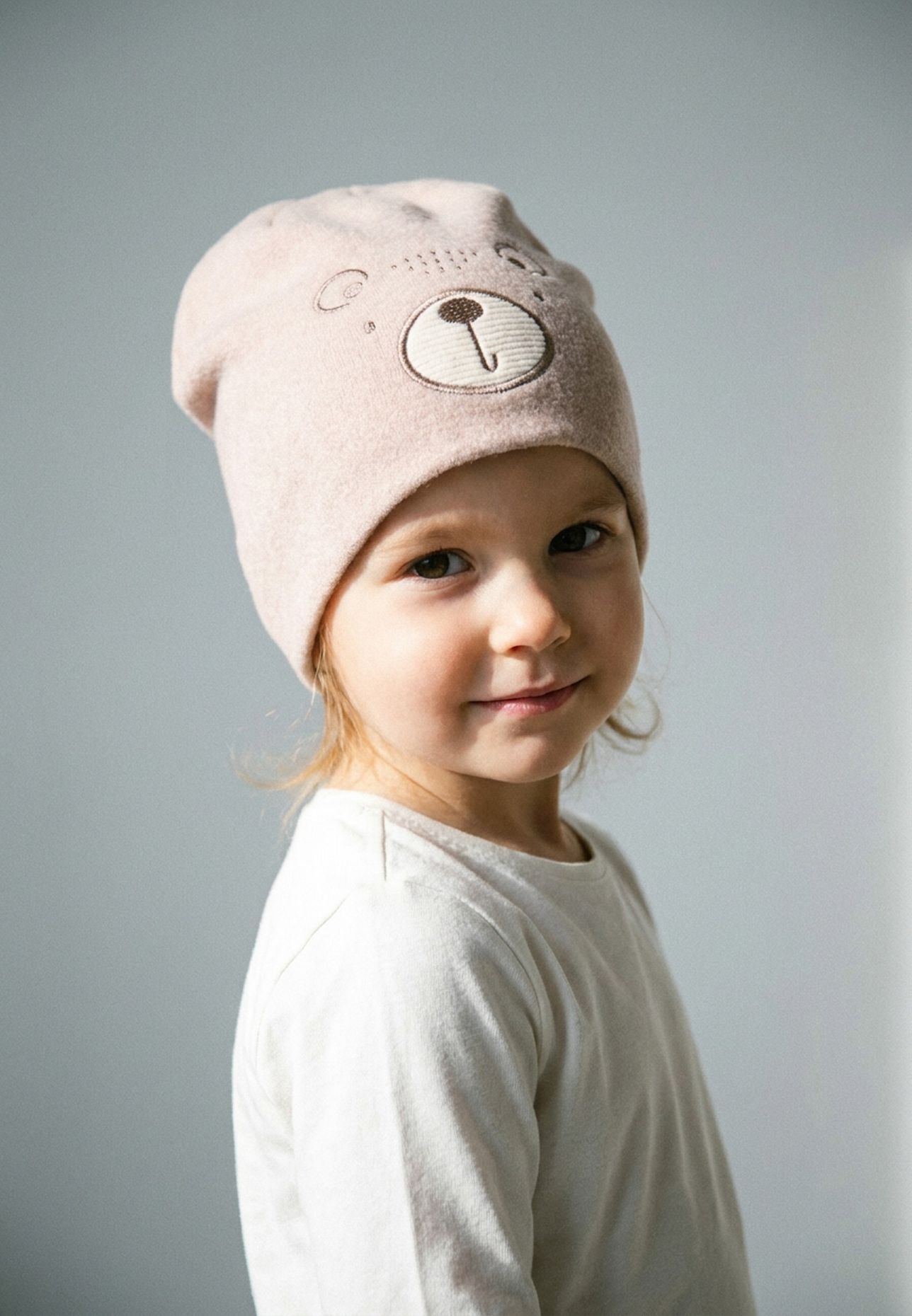 Sterntaler Beanie Bärgesicht: BRAUN