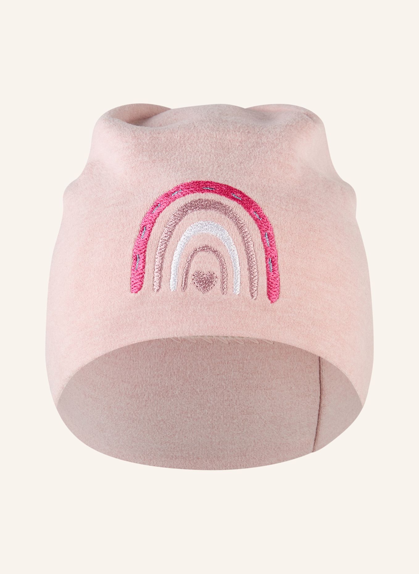 Sterntaler Beanie Regenbogen: HELLROSA