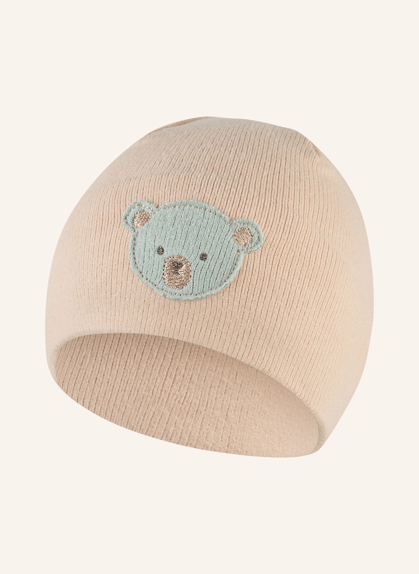 Sterntaler Beanie Bärchen: BEIGE