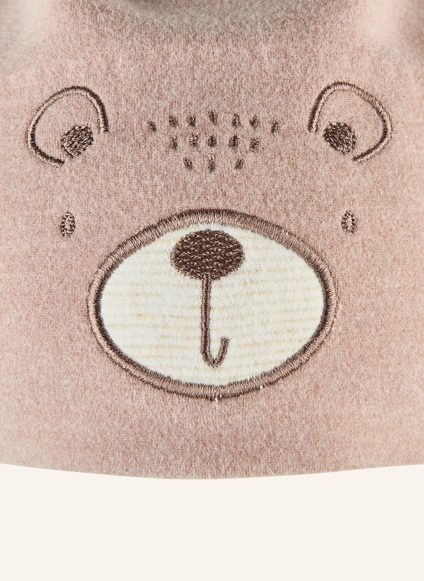 Sterntaler Beanie Bärgesicht: BRAUN