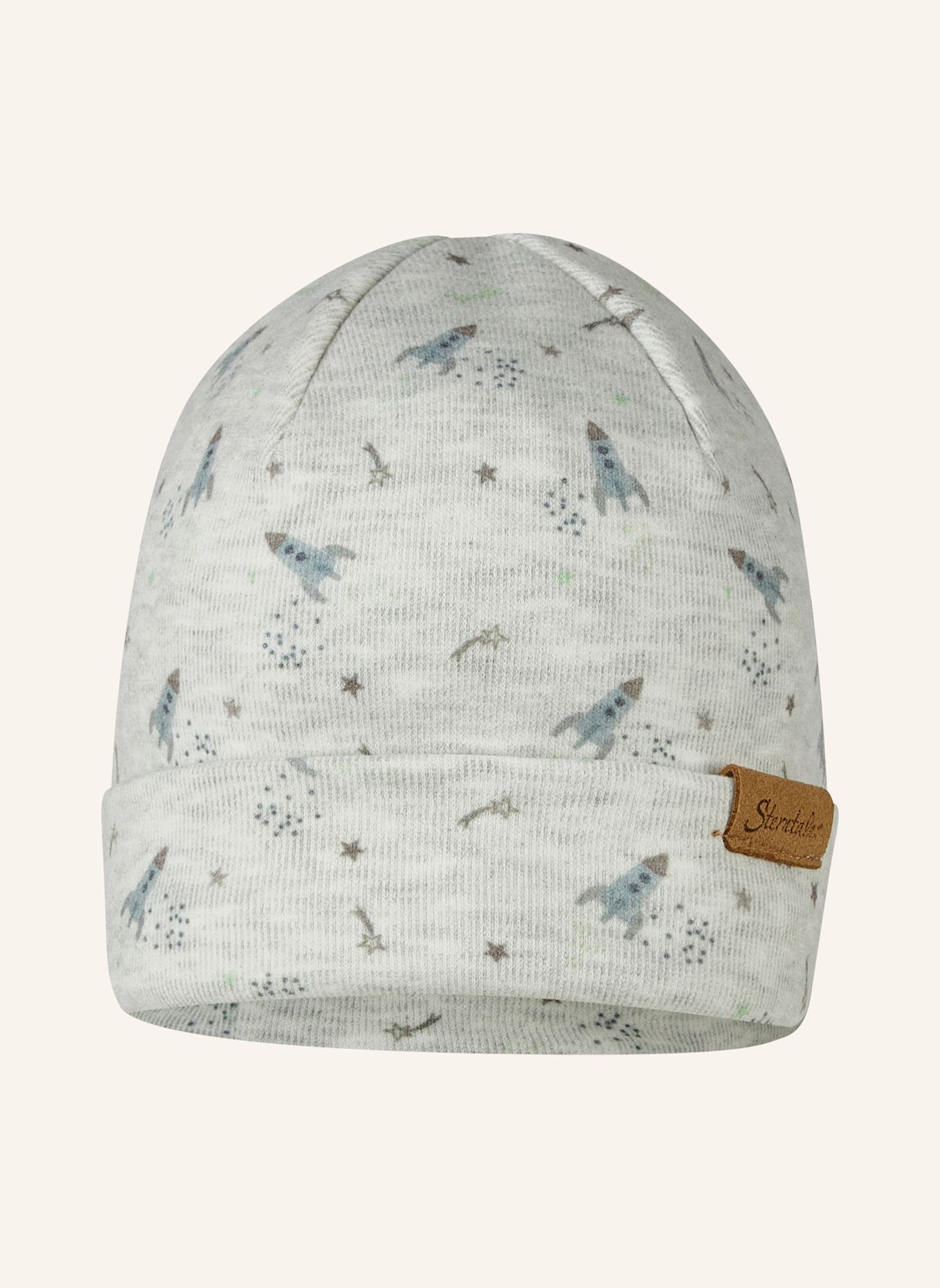 Sterntaler Beanie Rakete: SILBER