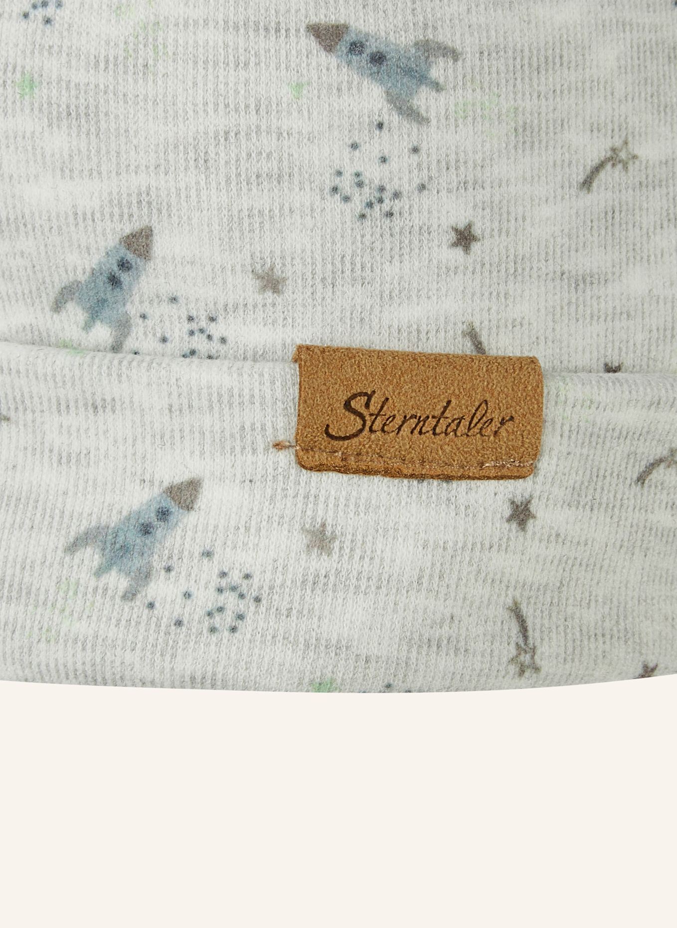 Sterntaler Beanie Rakete: SILBER