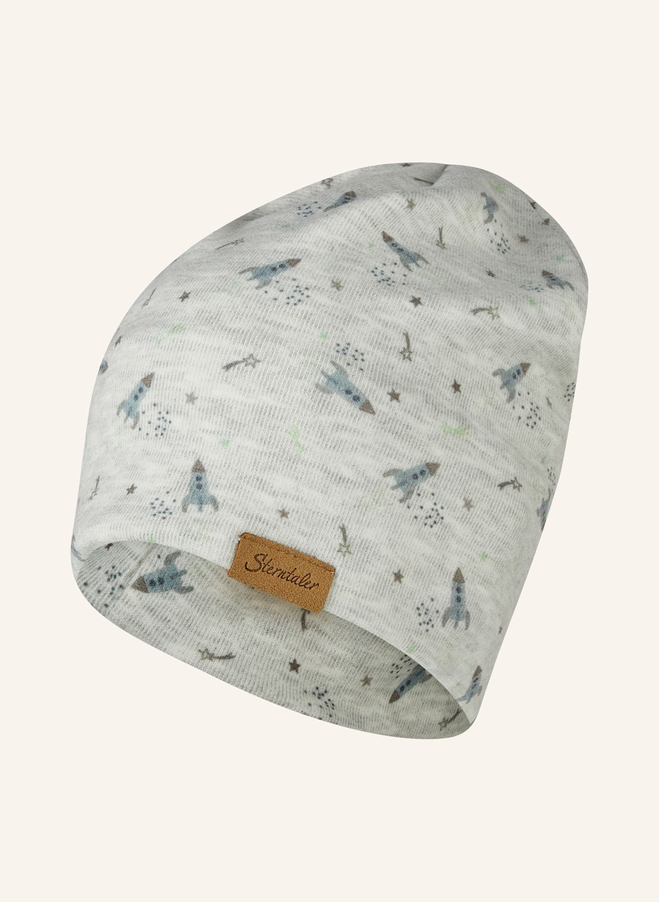 Sterntaler Beanie Rakete: SILBER