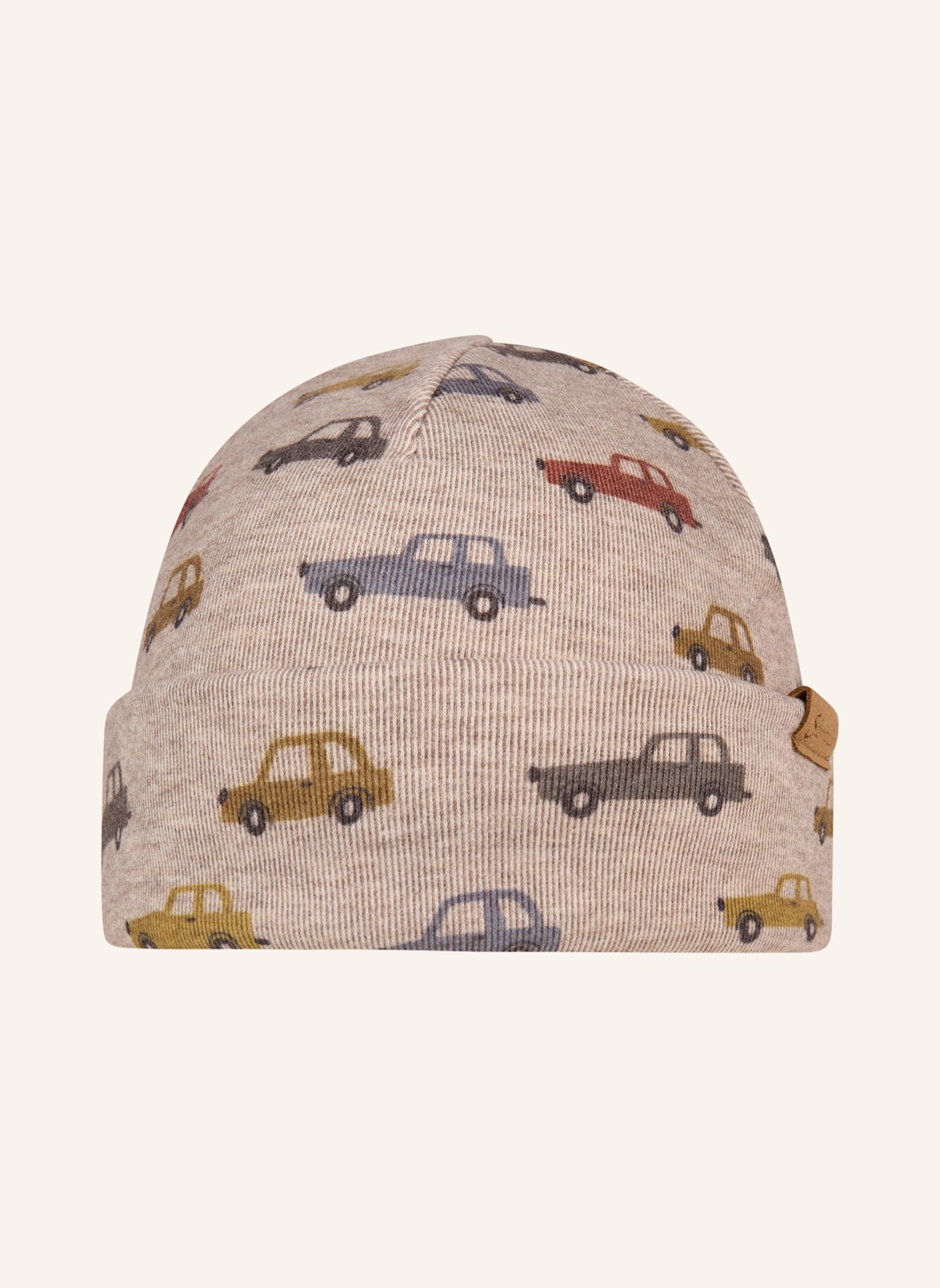 Sterntaler Beanie Autos: BRAUN