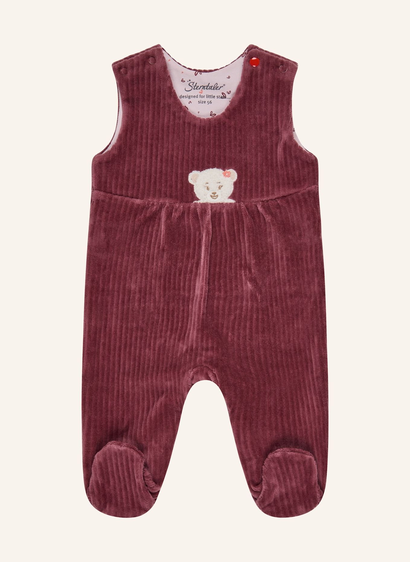 Sterntaler Strampler Set Bär: ROSA