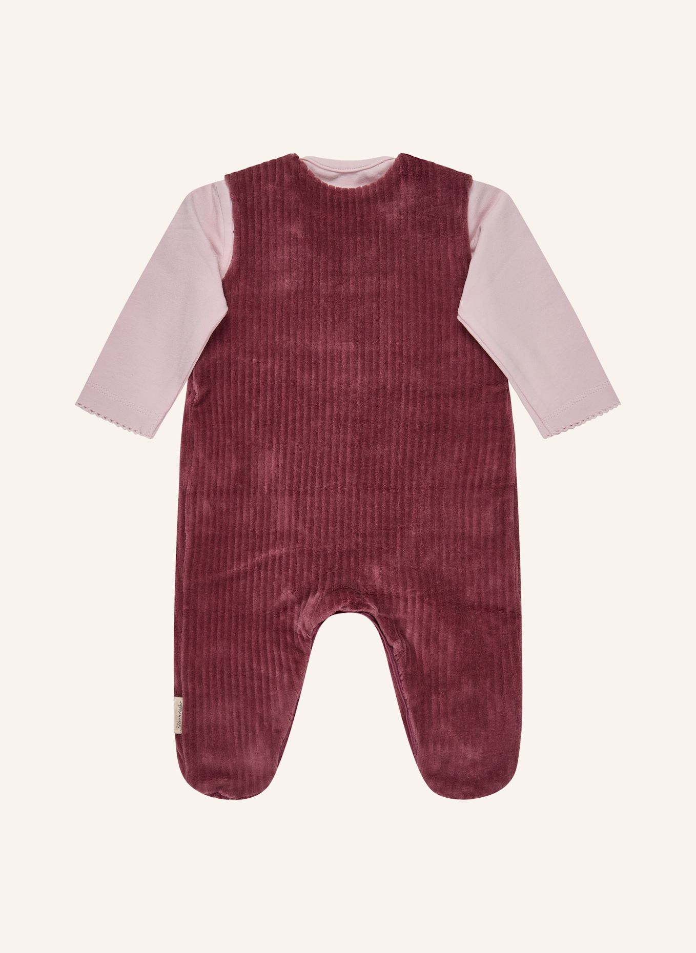 Sterntaler Strampler Set Bär: ROSA