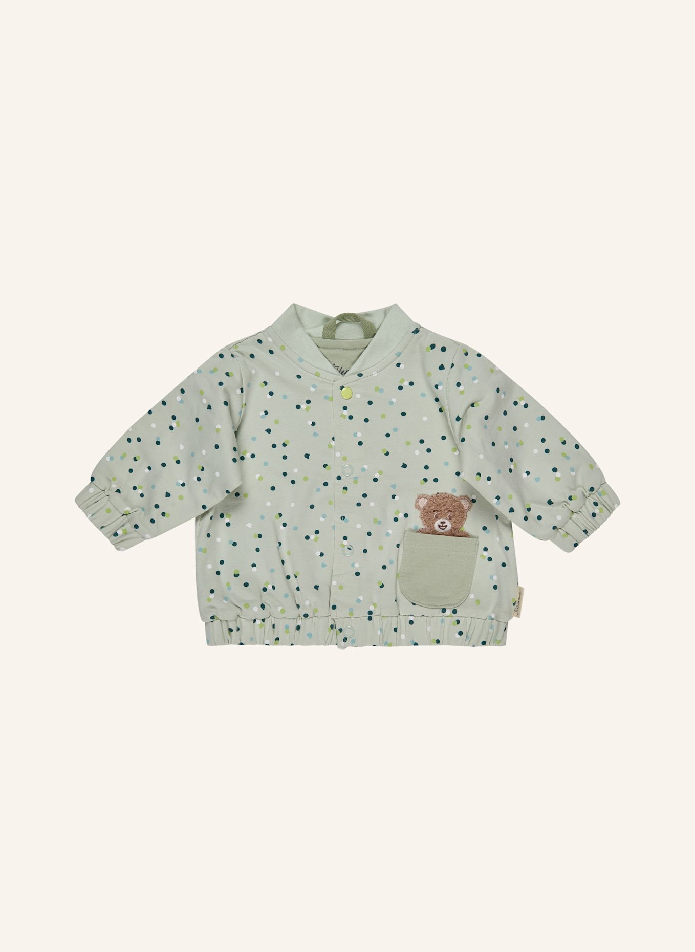Sterntaler Babyjacke Konfetti: GRÜN