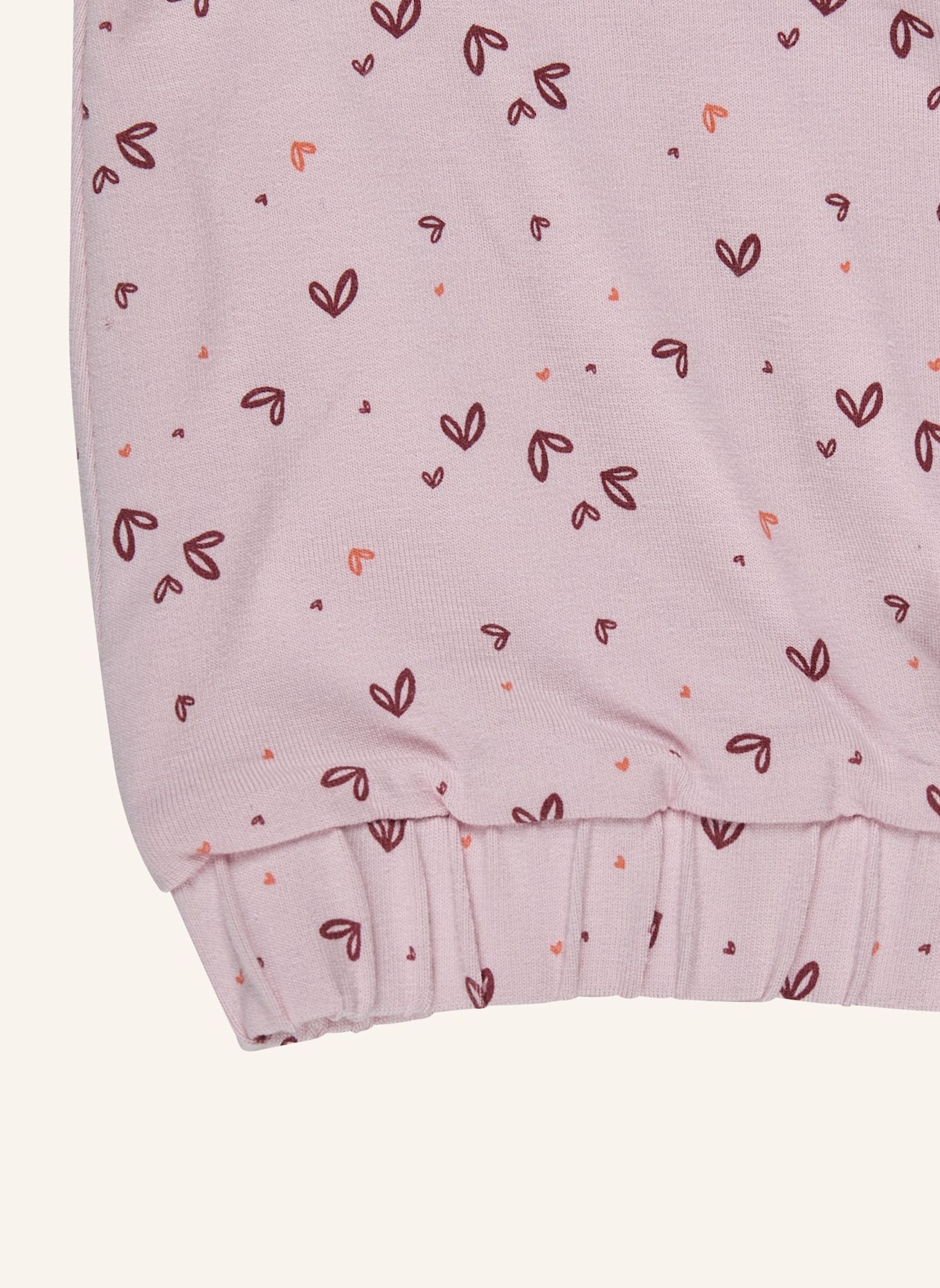 Sterntaler Babyjacke Herzen: ROSA
