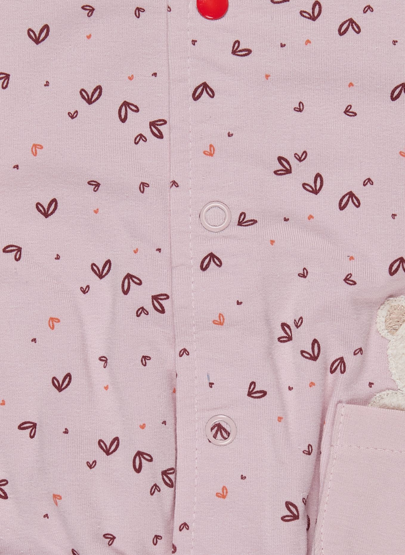 Sterntaler Babyjacke Herzen: ROSA