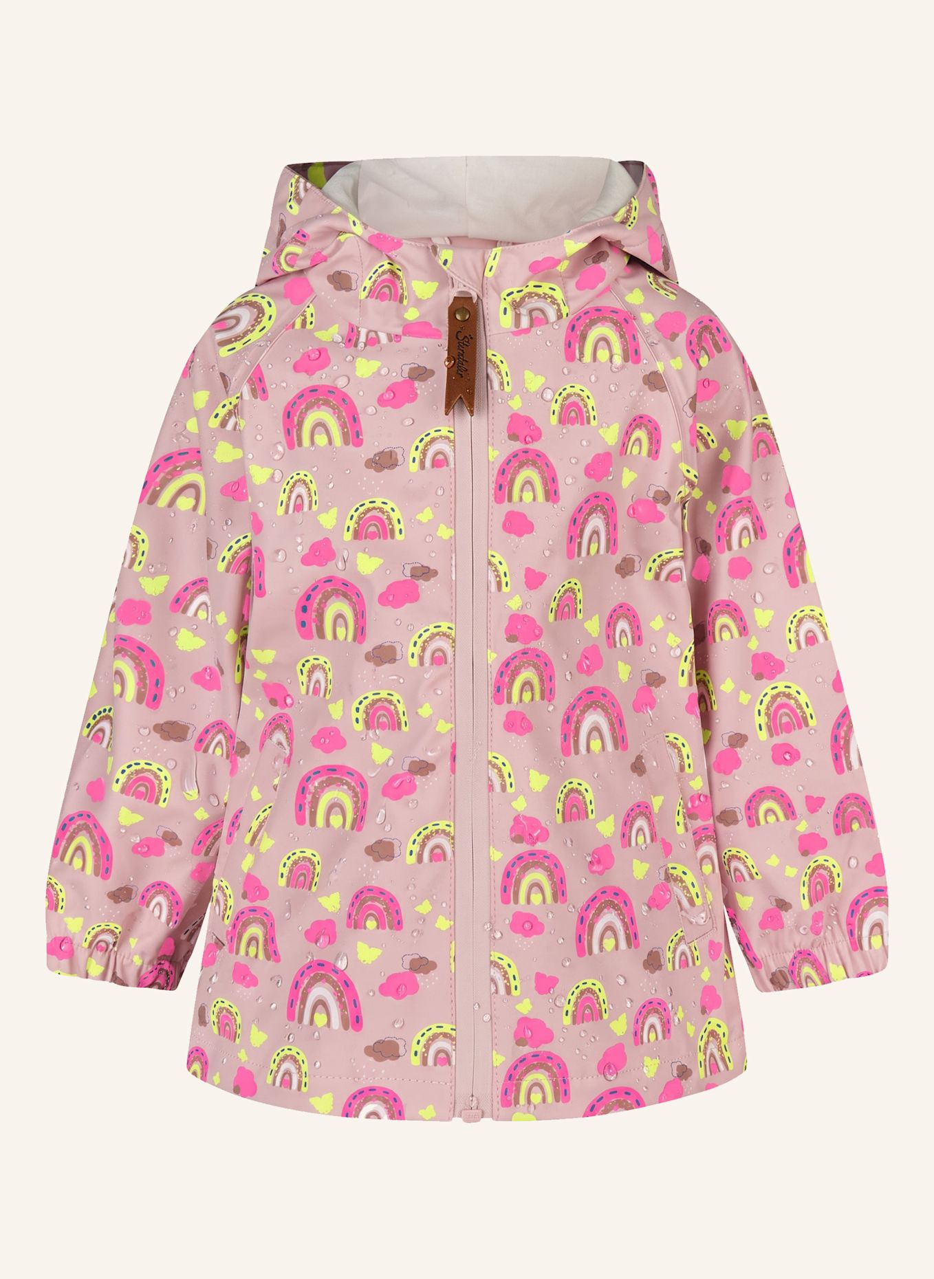 Sterntaler Farbwechsel Regenjacke Regenbogen: ROSA