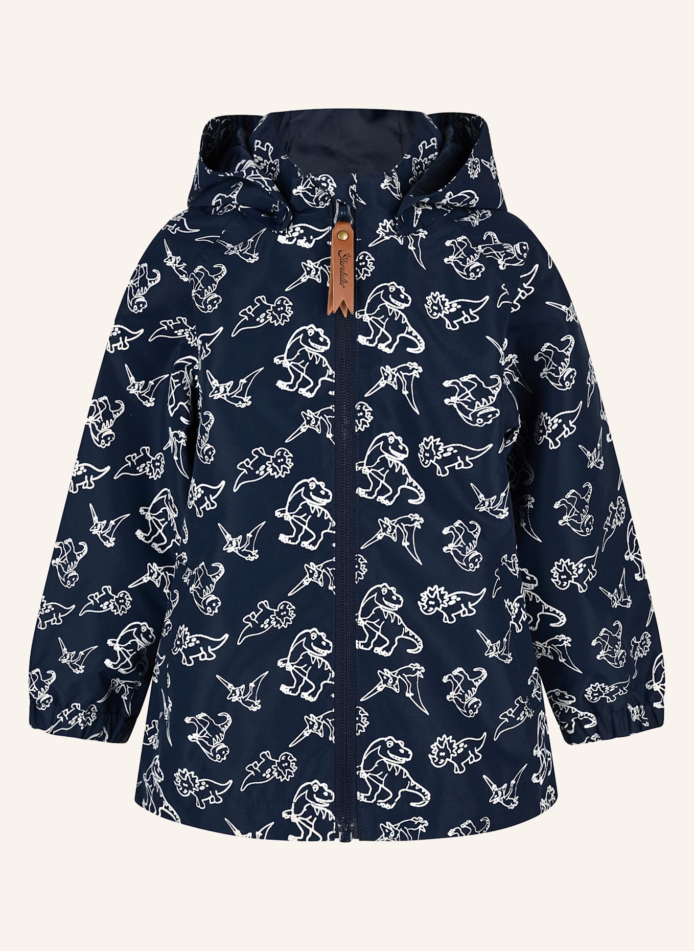 Sterntaler Regenjacke gefüttert Dino: BLAU
