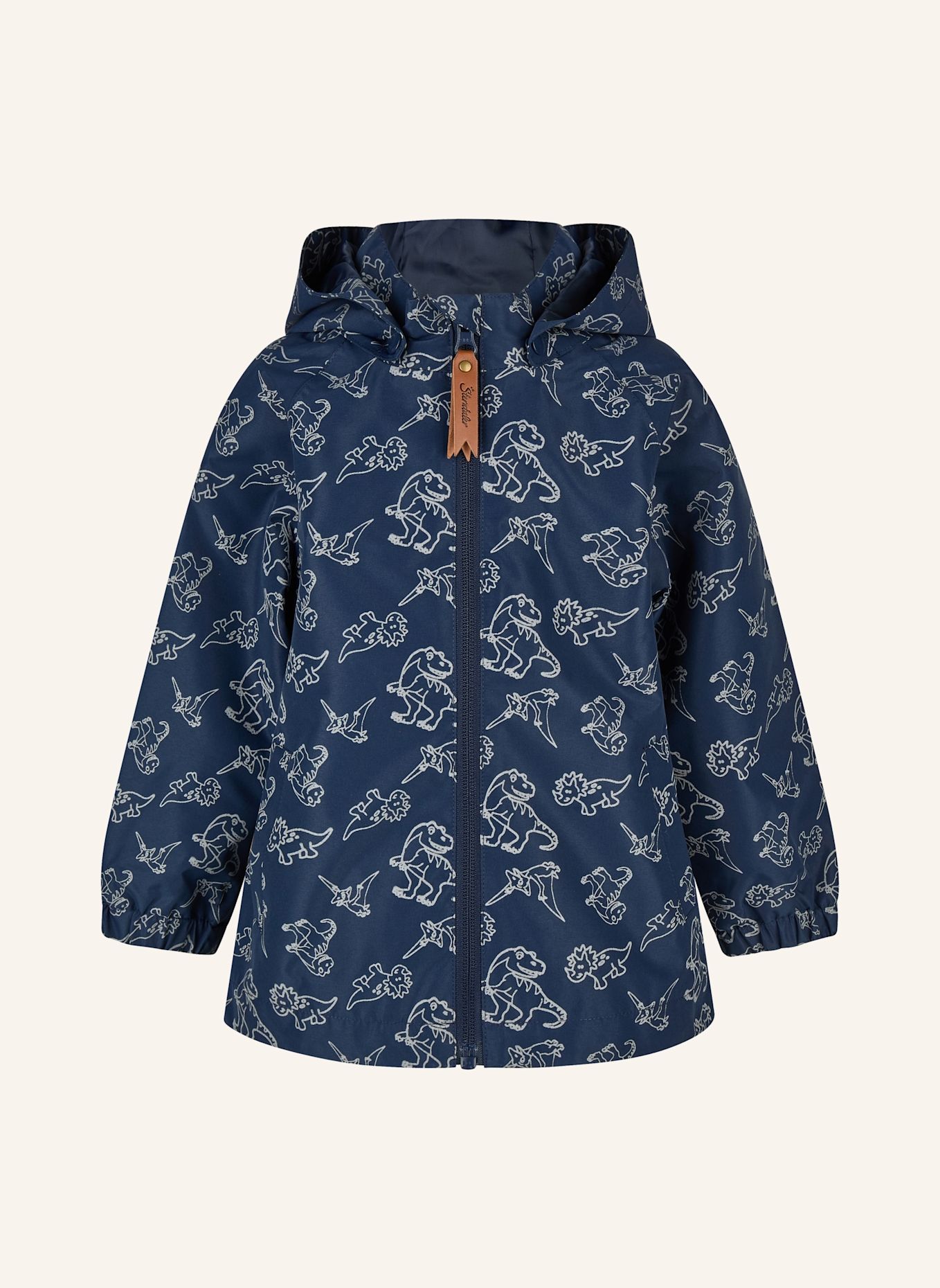 Sterntaler Regenjacke gefüttert Dino: BLAU