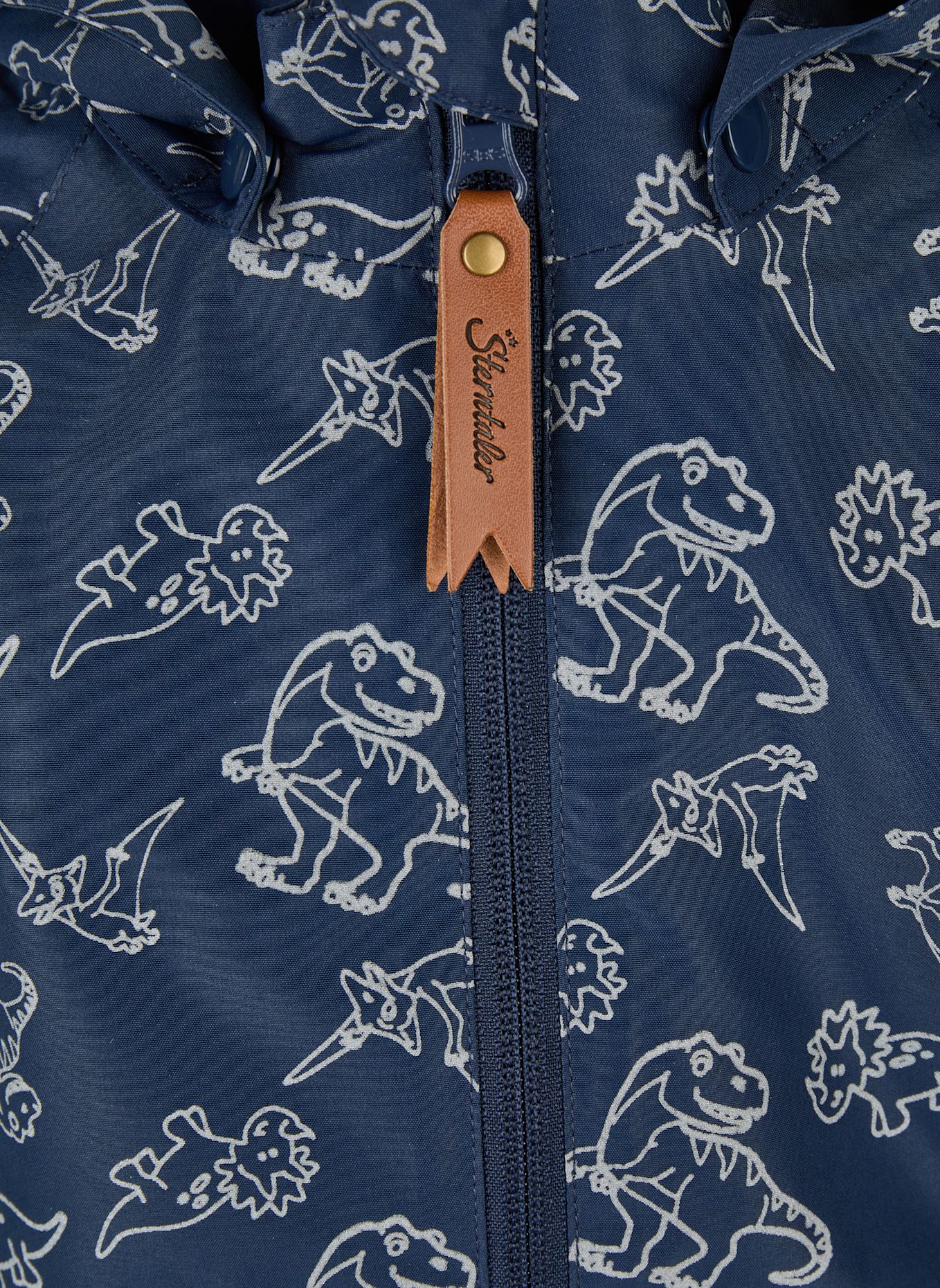 Sterntaler Regenjacke gefüttert Dino: BLAU